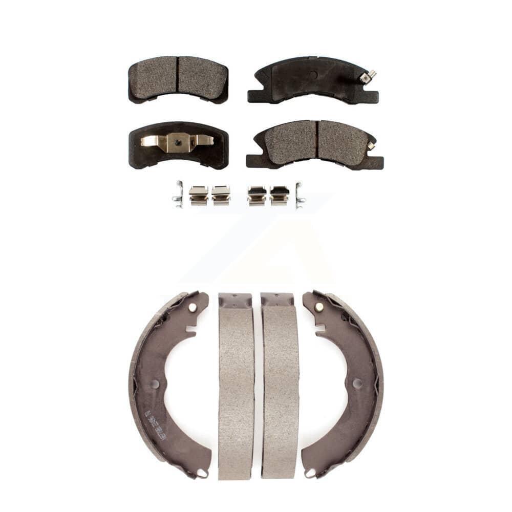 Transit Auto - KTN-100242 - Front and Rear Disc Brake Pad Kits