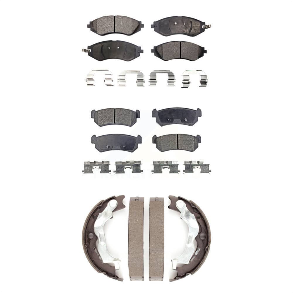 Transit Auto - KTN-100603 - Front and Rear Disc Brake Pad Kits