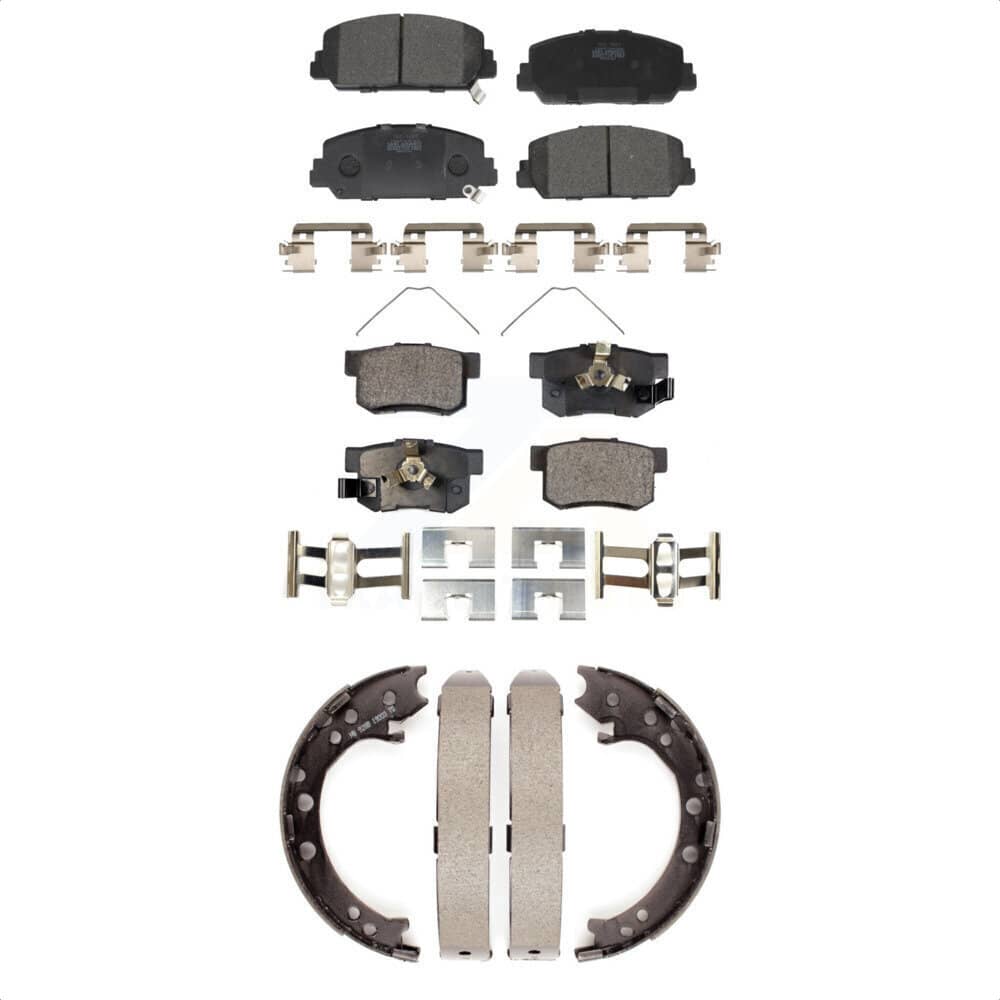 Transit Auto - KTN-100692 - Front and Rear Disc Brake Pad Kits
