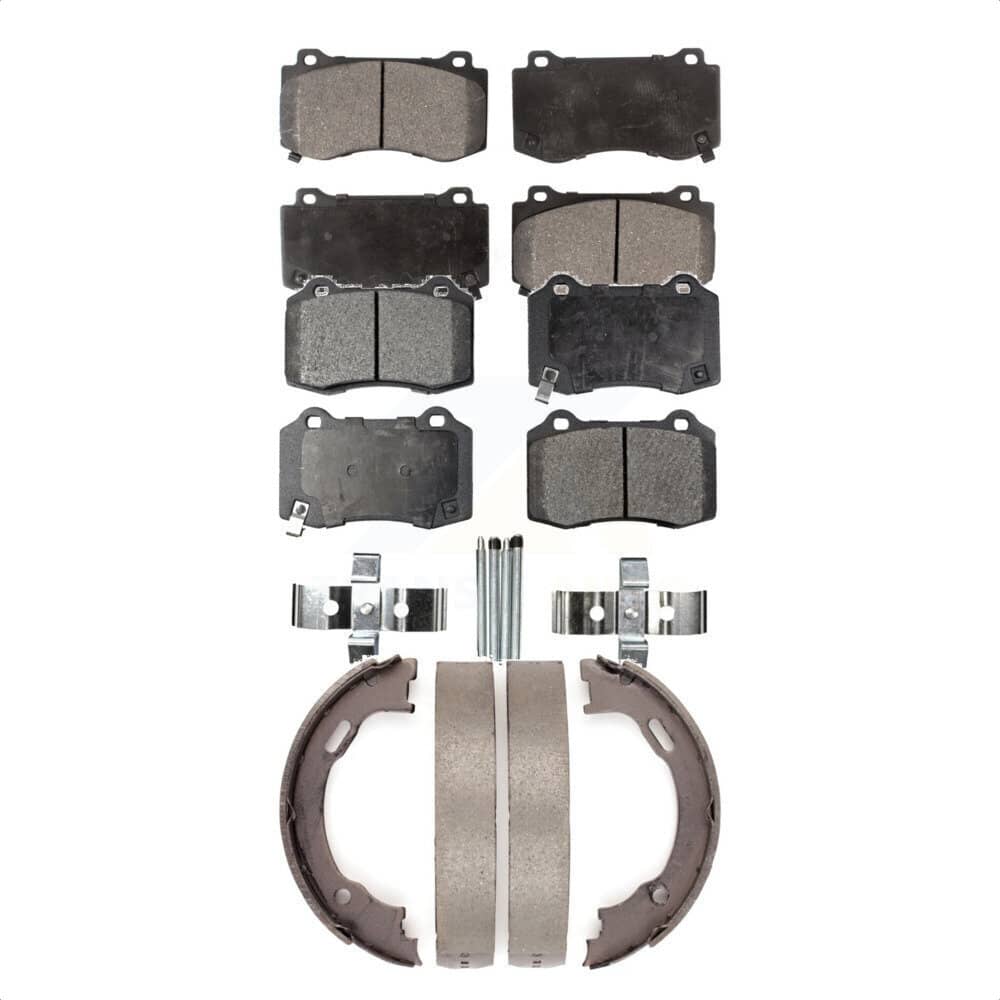 Transit Auto - KTN-100694 - Front and Rear Disc Brake Pad Kits