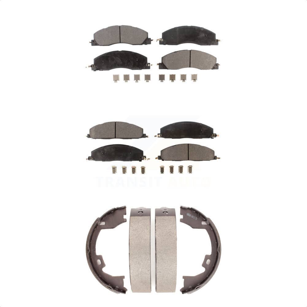 Transit Auto - KTN-100785 - Front and Rear Disc Brake Pad Kits