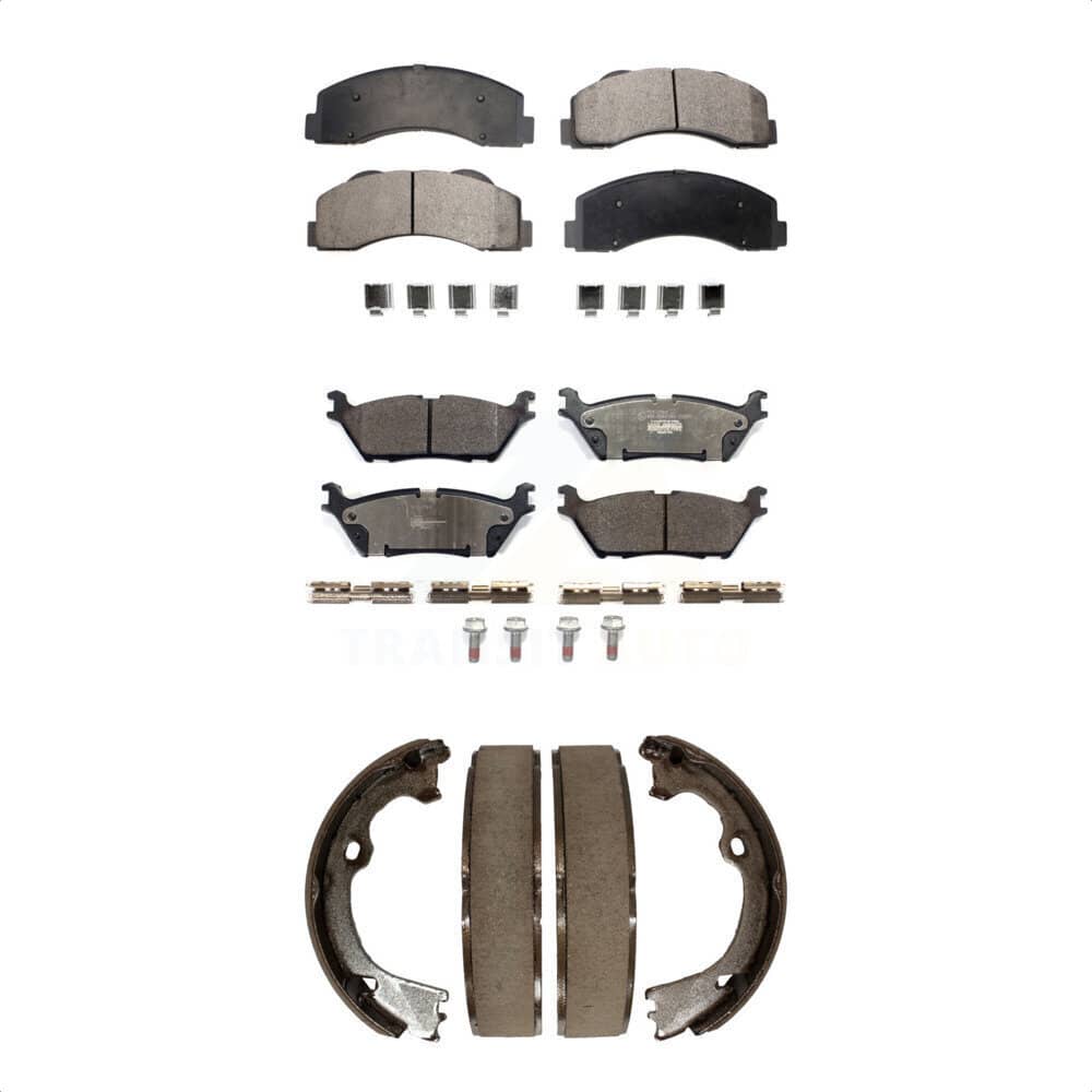 Transit Auto - KTN-100818 - Front and Rear Disc Brake Pad Kits