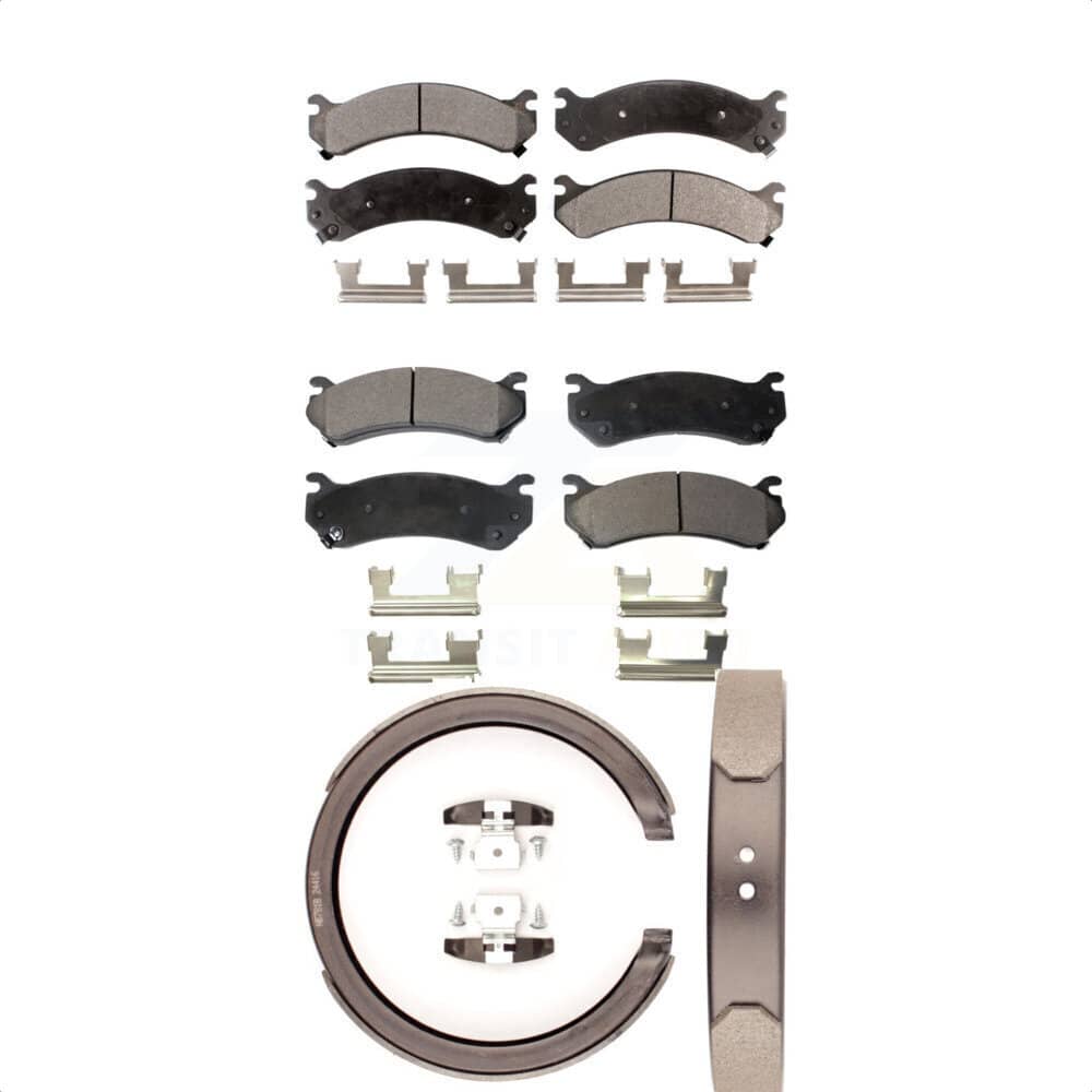 Transit Auto - KTN-100823 - Front and Rear Disc Brake Pad Kits