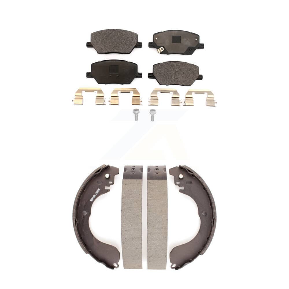 Transit Auto - KTN-100885 - Front and Rear Disc Brake Pad Kits