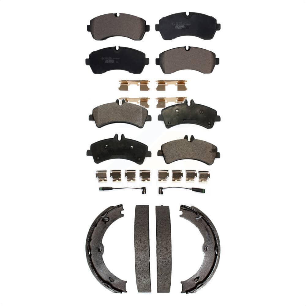 Transit Auto - KTN-100916 - Front and Rear Disc Brake Pad Kits