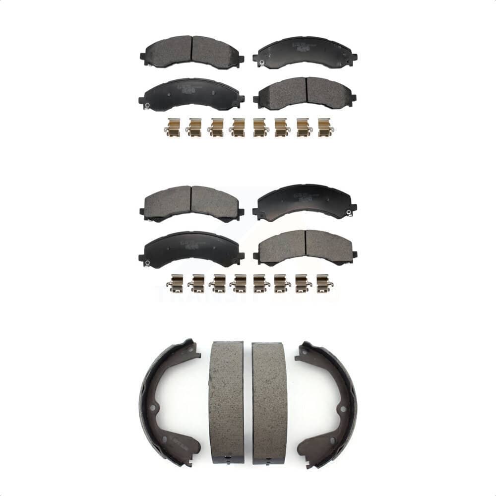 Transit Auto - KTN-100936 - Front and Rear Disc Brake Pad Kits