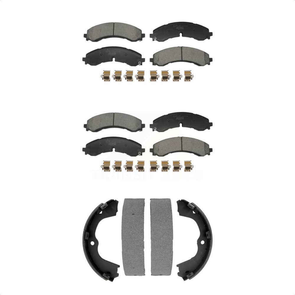 Transit Auto - KTN-100969 - Front and Rear Disc Brake Pad Kits