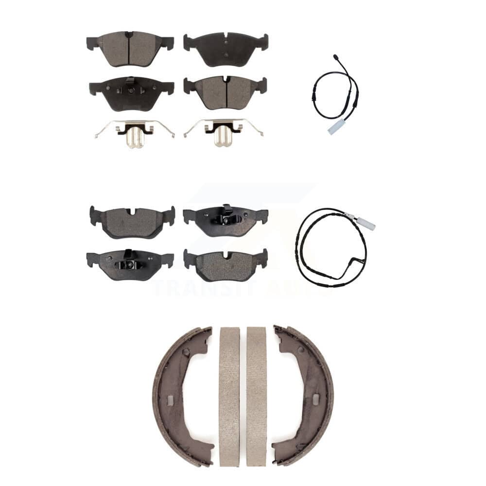 TEC - KTW-100719 - Front and Rear Disc Brake Pad Kits