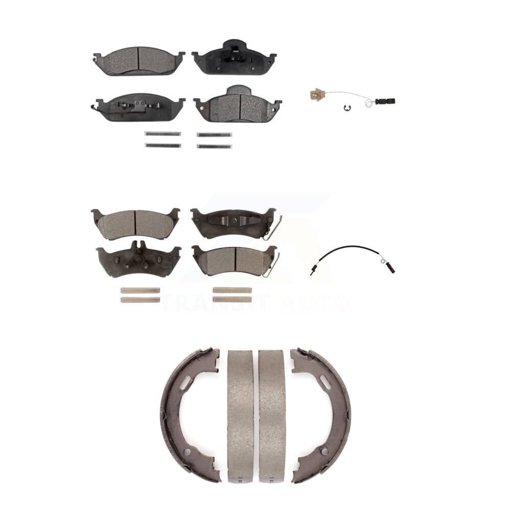 TEC - KTW-100783 - Front and Rear Disc Brake Pad Kits