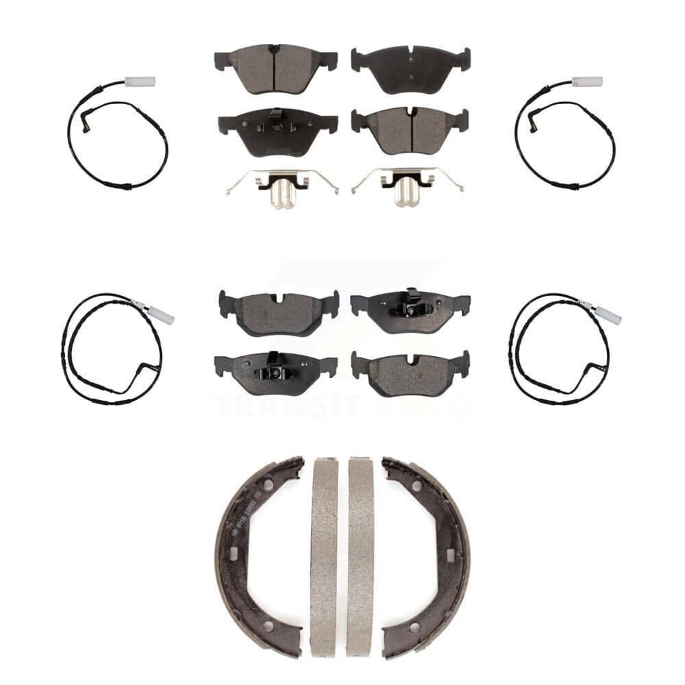 TEC - KTW-100819 - Front and Rear Disc Brake Pad Kits