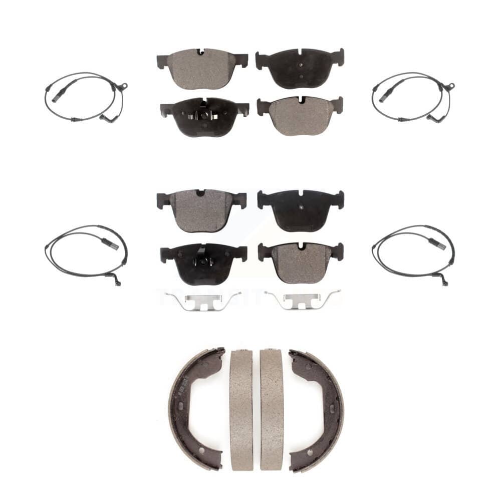 TEC - KTW-100844 - Front and Rear Disc Brake Pad Kits