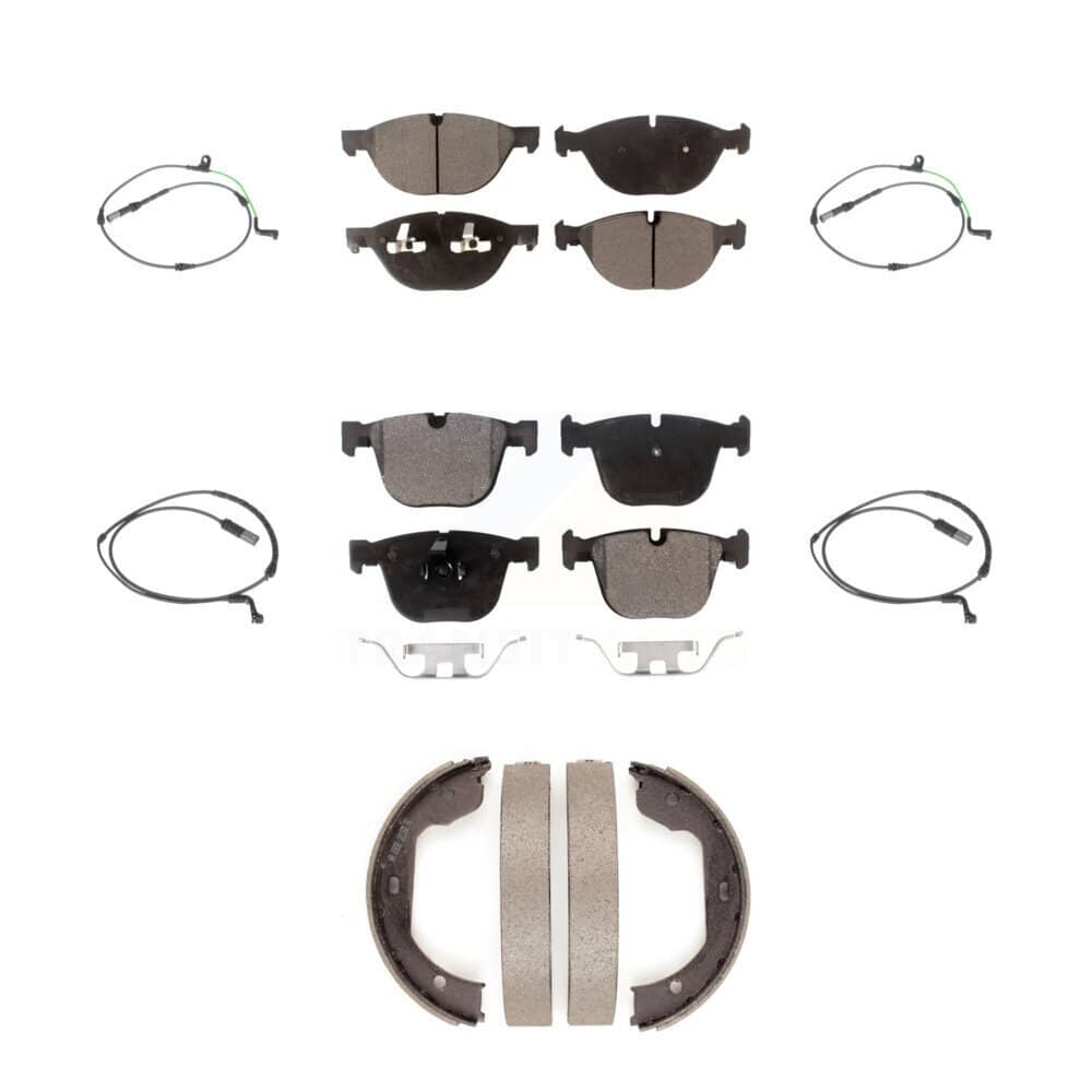 TEC - KTW-100846 - Front and Rear Disc Brake Pad Kits
