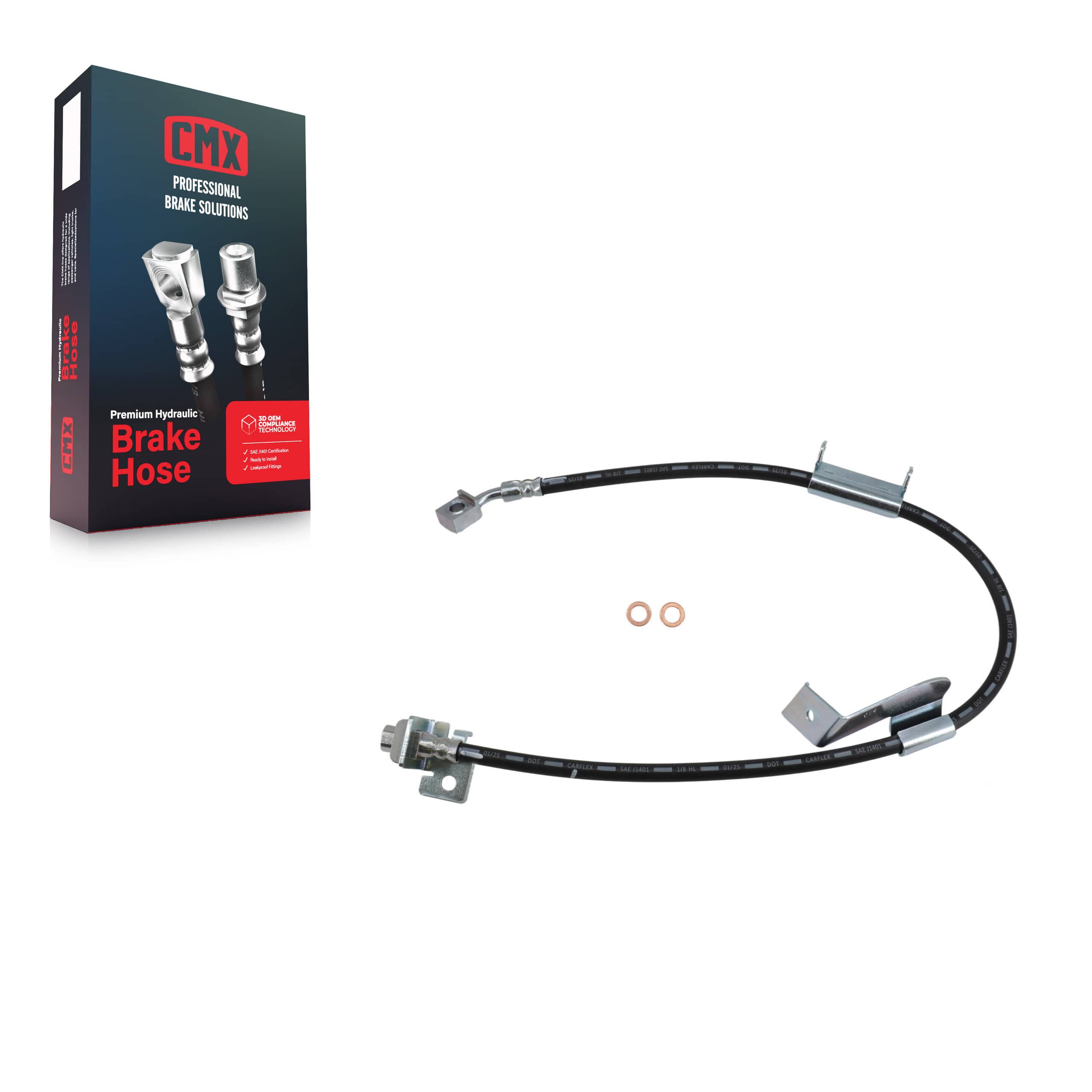 CMX - 12-H621679 - Front Left Brake Hydraulic Hose