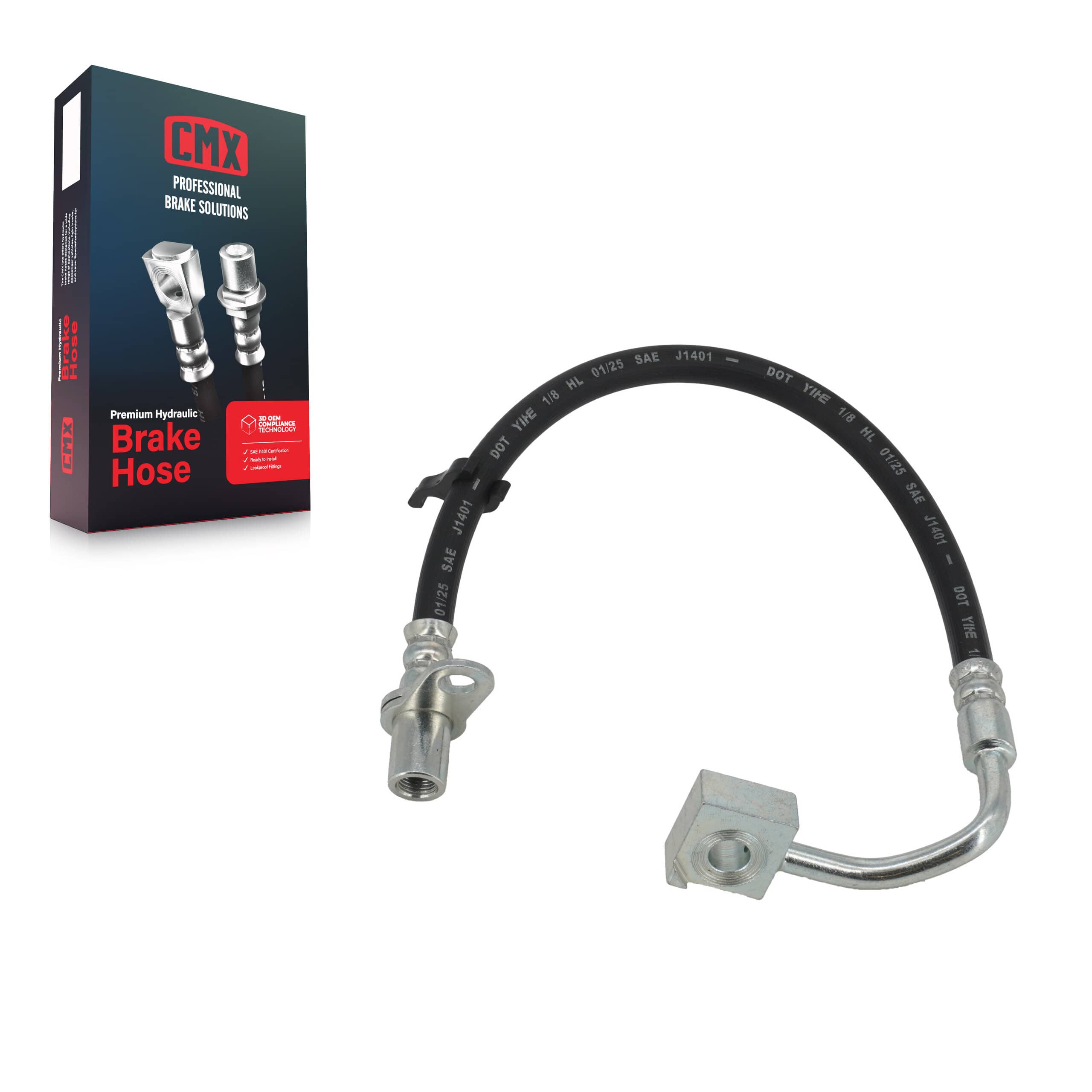 CMX - 12-H621762 - Front Left Brake Hydraulic Hose