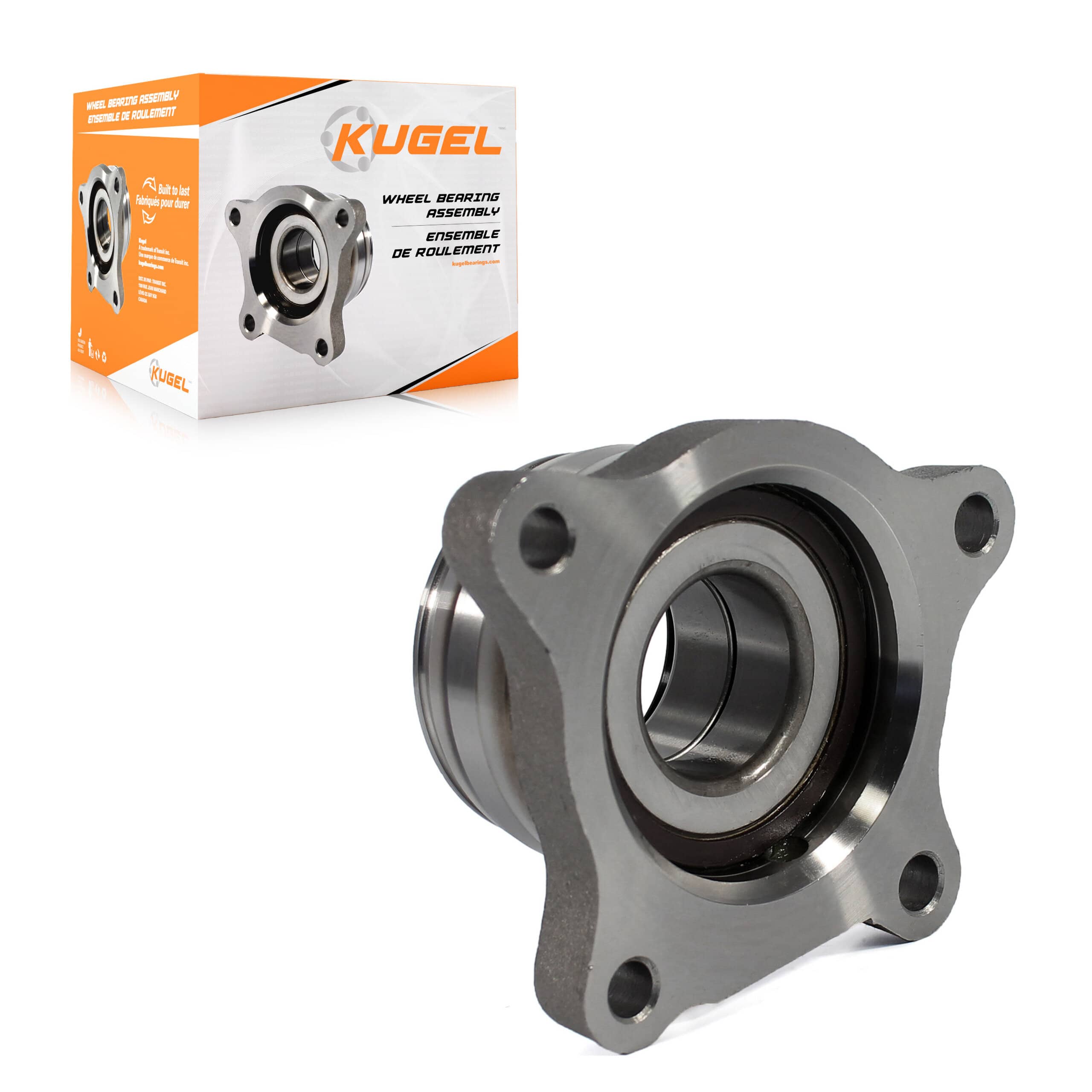 Kugel - 70-512227 - Rear Left Wheel Bearing Assembly