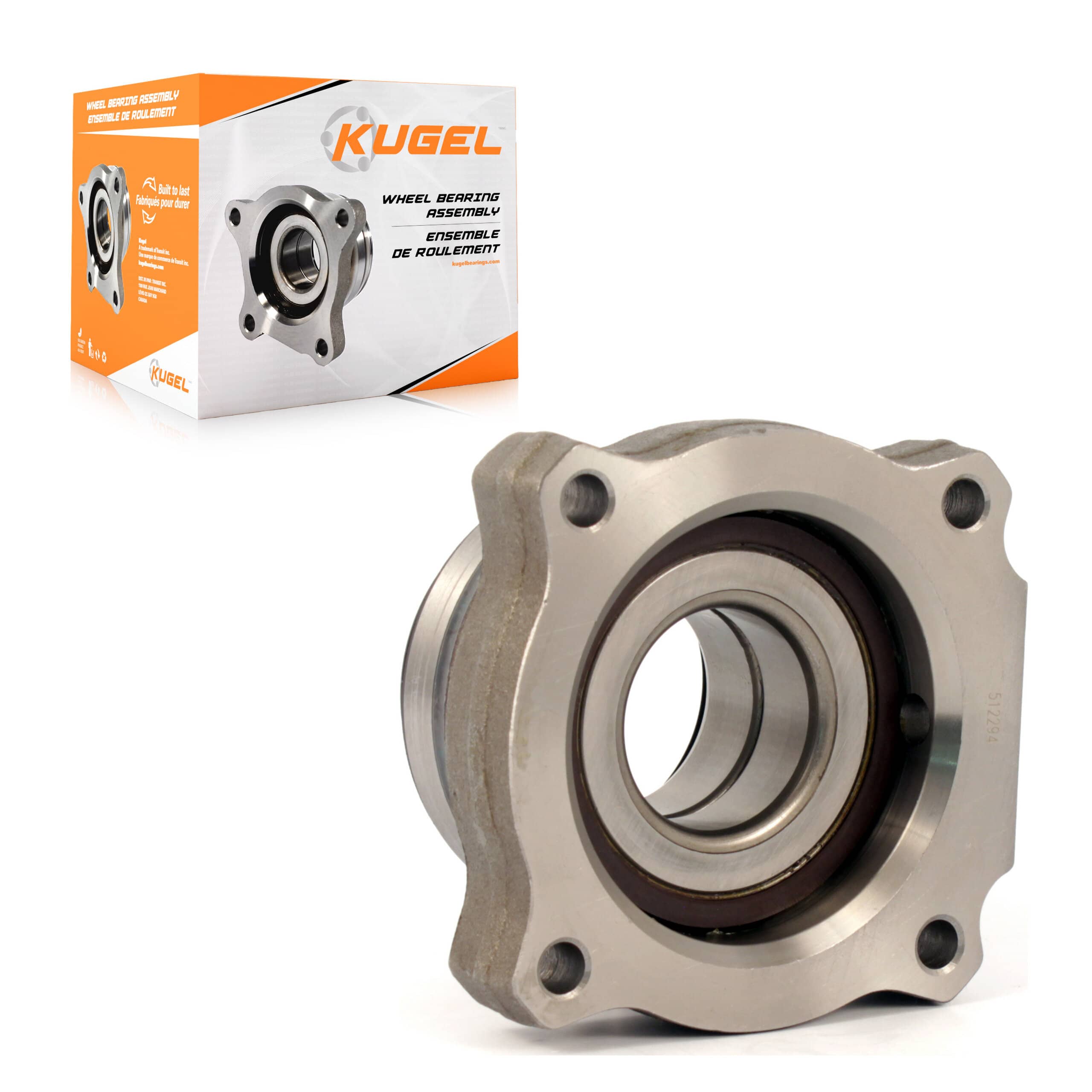 Kugel - 70-512294 - Rear Left Wheel Bearing Assembly