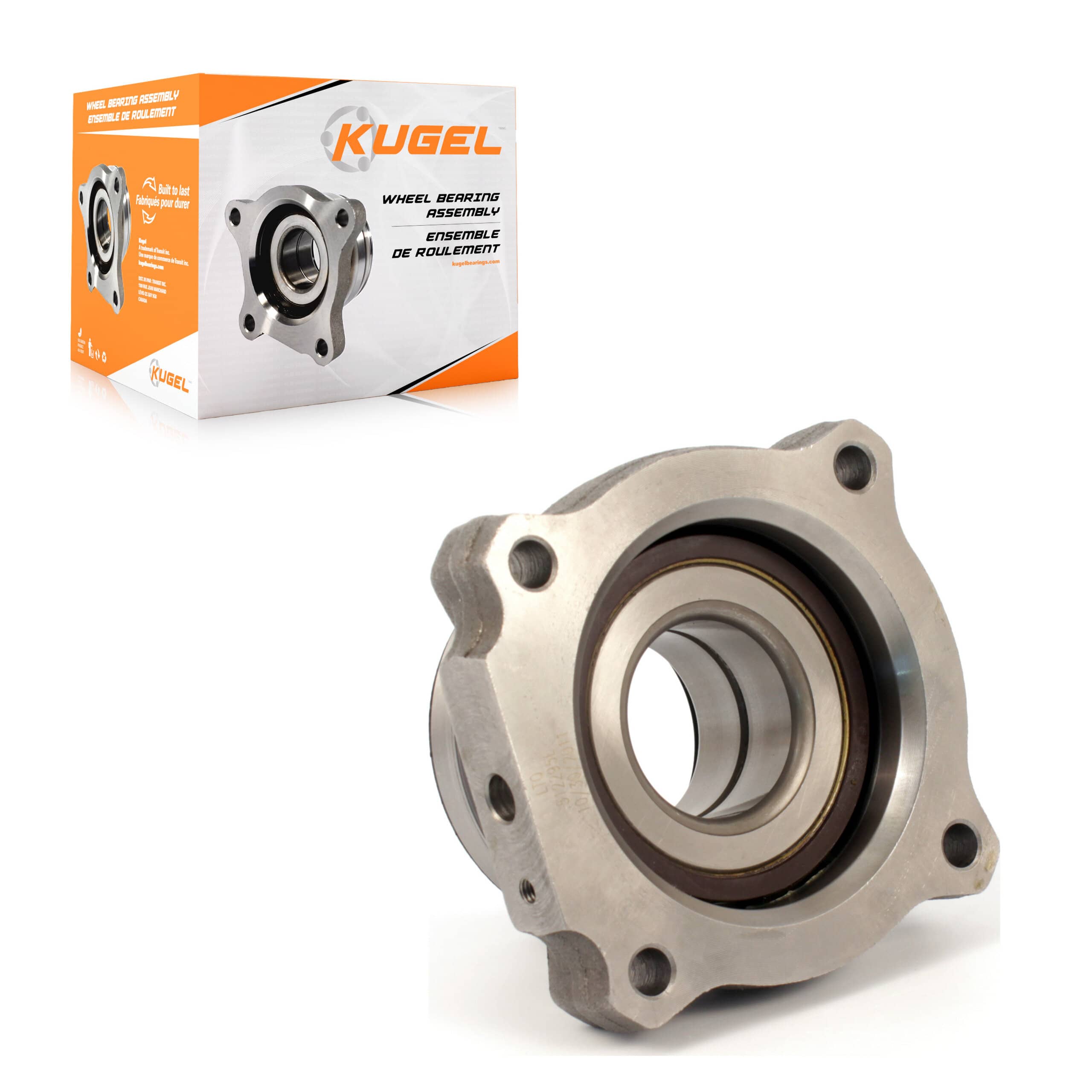 Kugel - 70-512295 - Rear Right Wheel Bearing Assembly