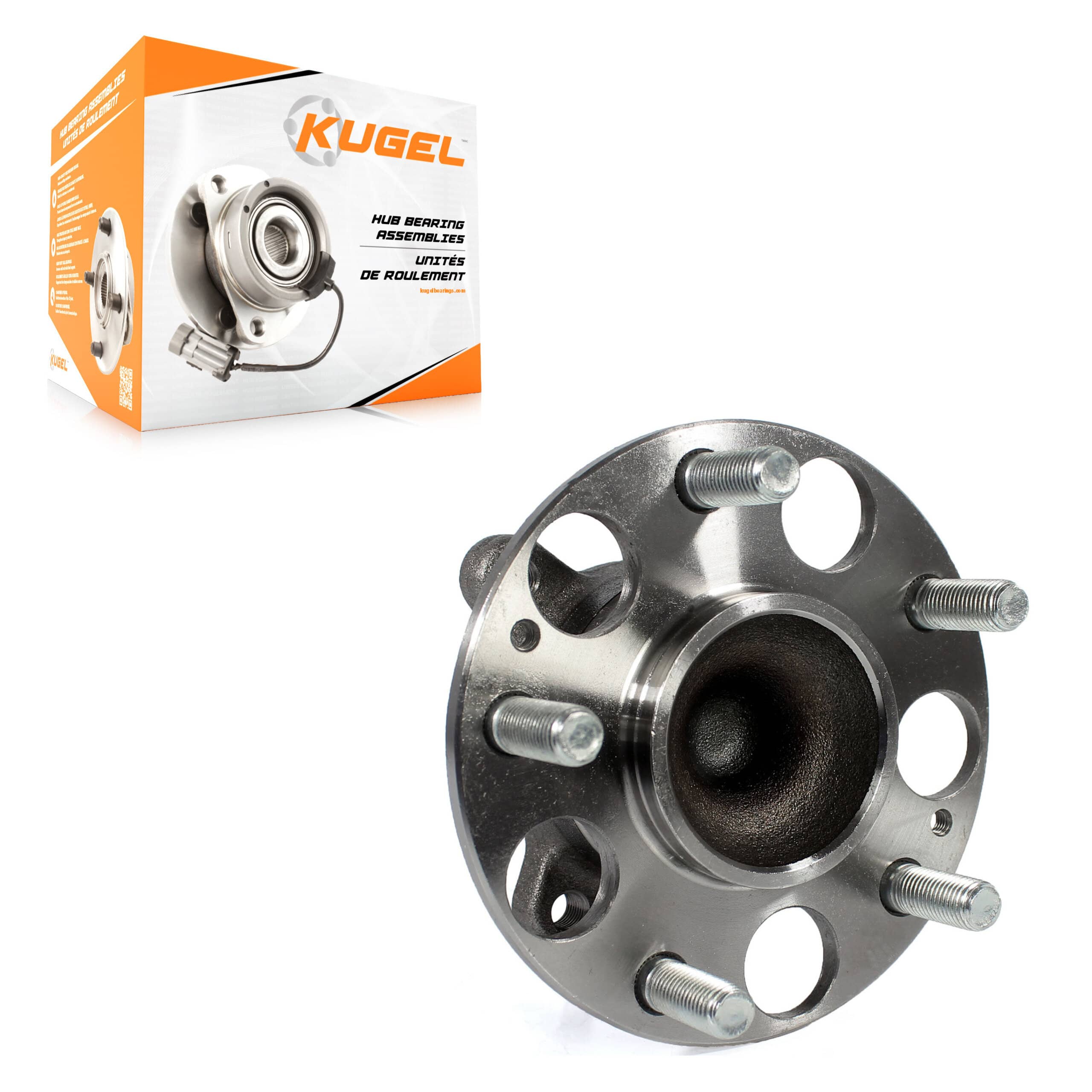 Kugel - 70-512450 - Rear Wheel Bearing and Hub Assembly