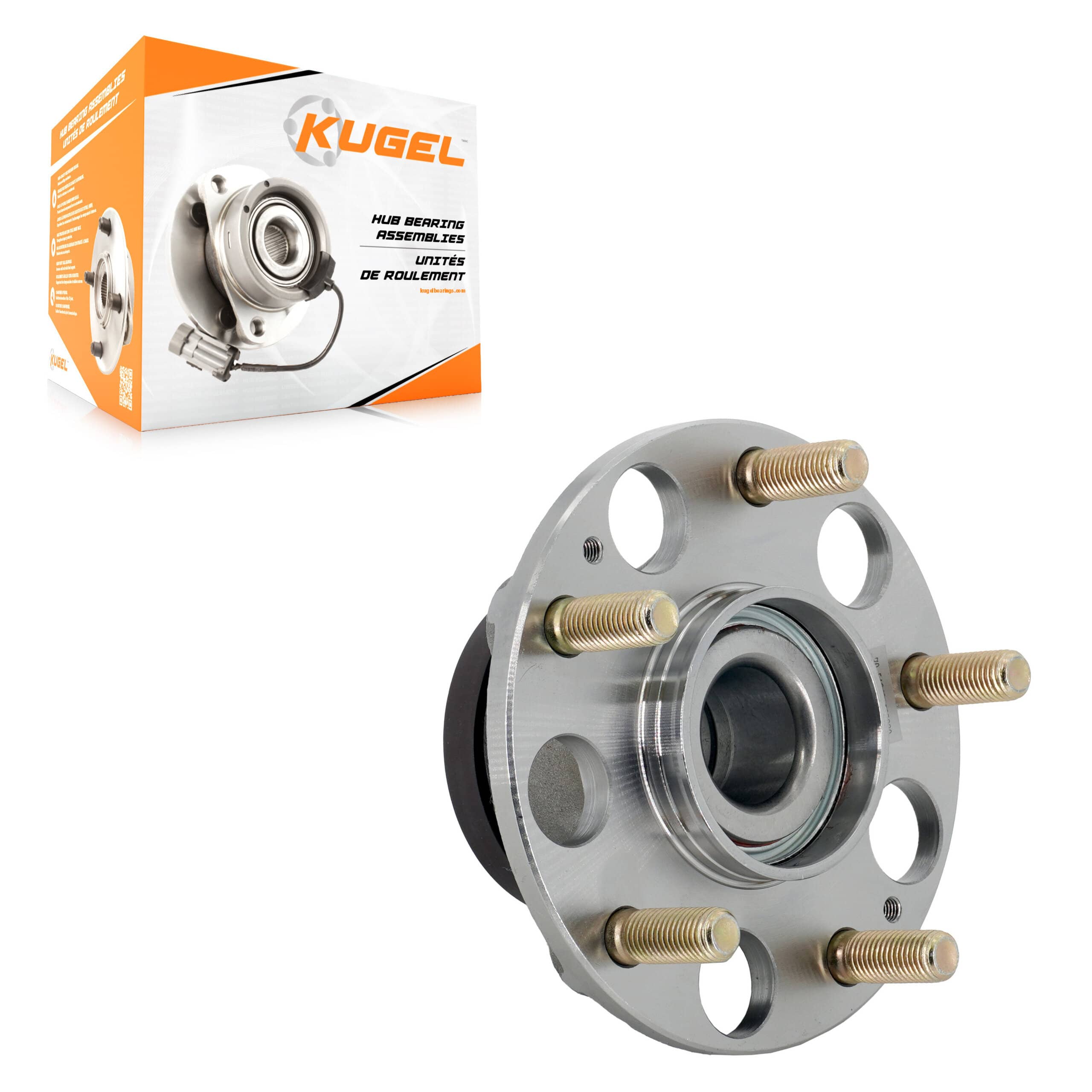 Kugel - 70-512481 - Rear Wheel Bearing and Hub Assembly