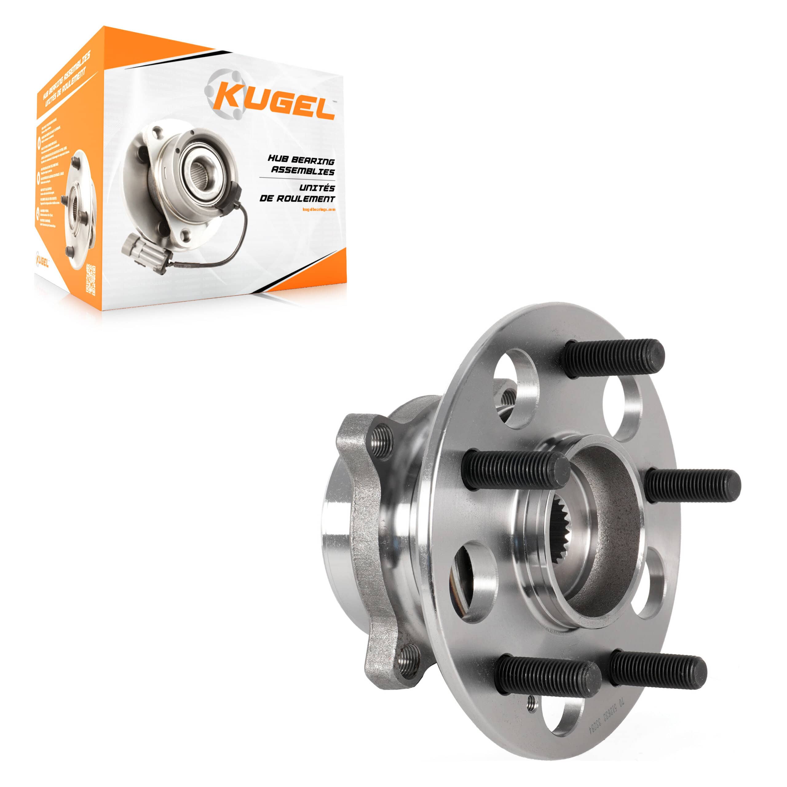 Kugel - 70-512632 - Rear Wheel Bearing and Hub Assembly