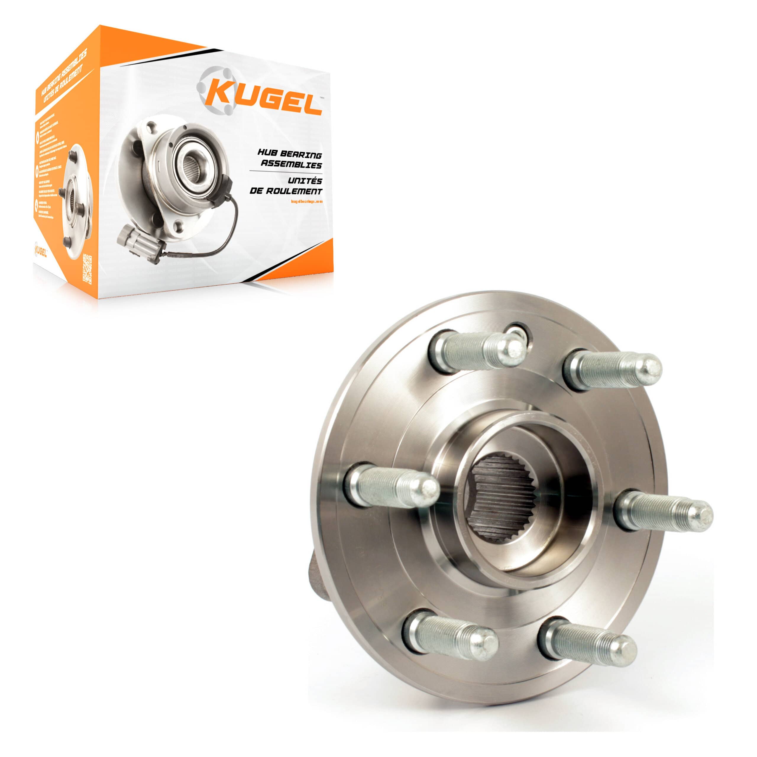 Kugel - 70-513289 - Rear Wheel Bearing and Hub Assembly