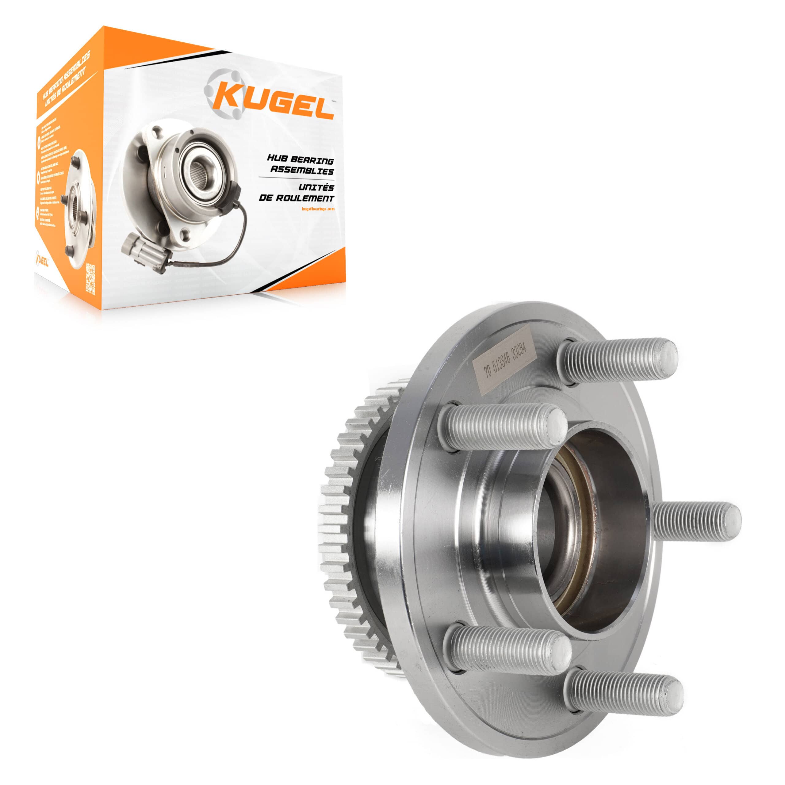 Kugel - 70-513346 - Front Wheel Bearing and Hub Assembly