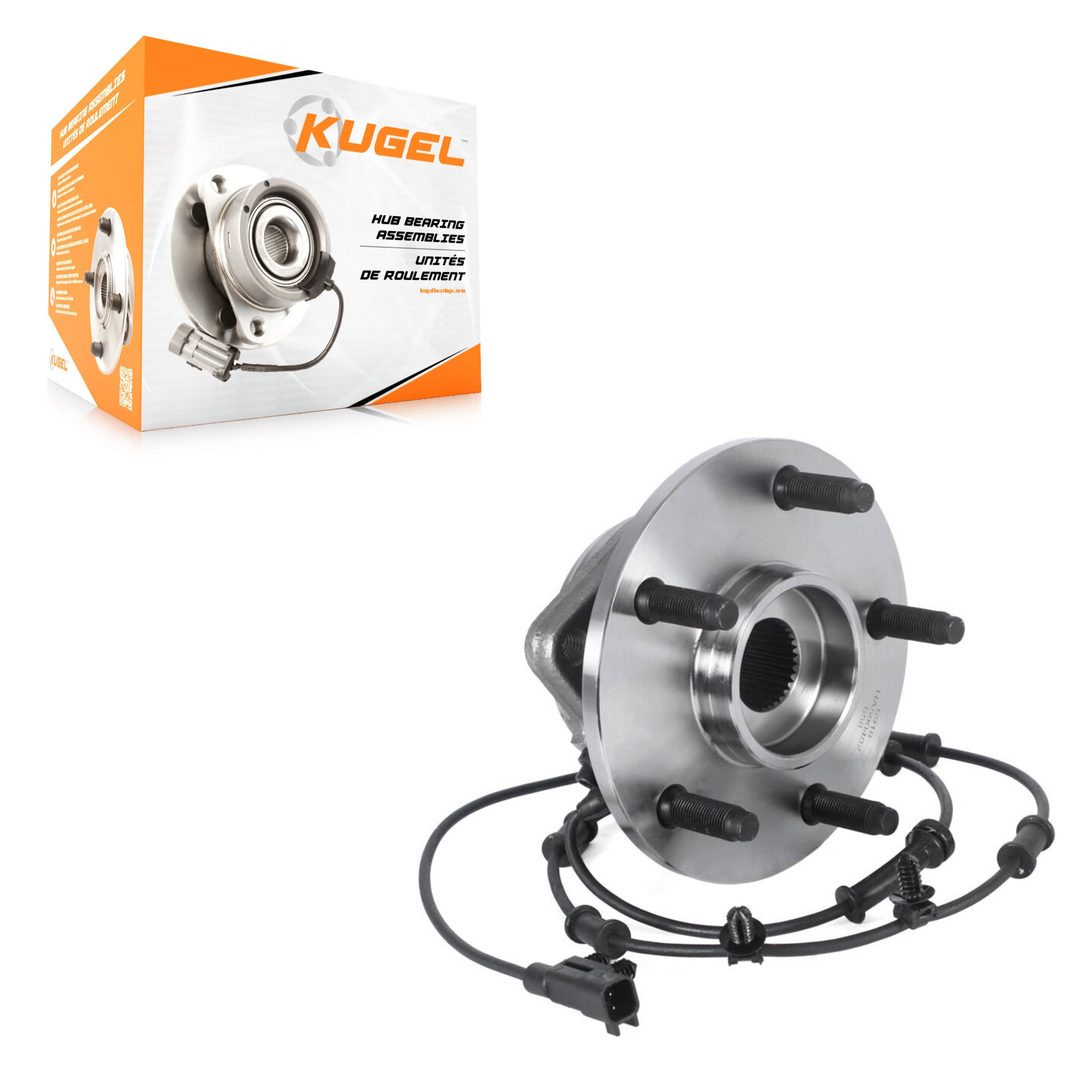 Kugel - 70-513369 - Front Wheel Bearing and Hub Assembly