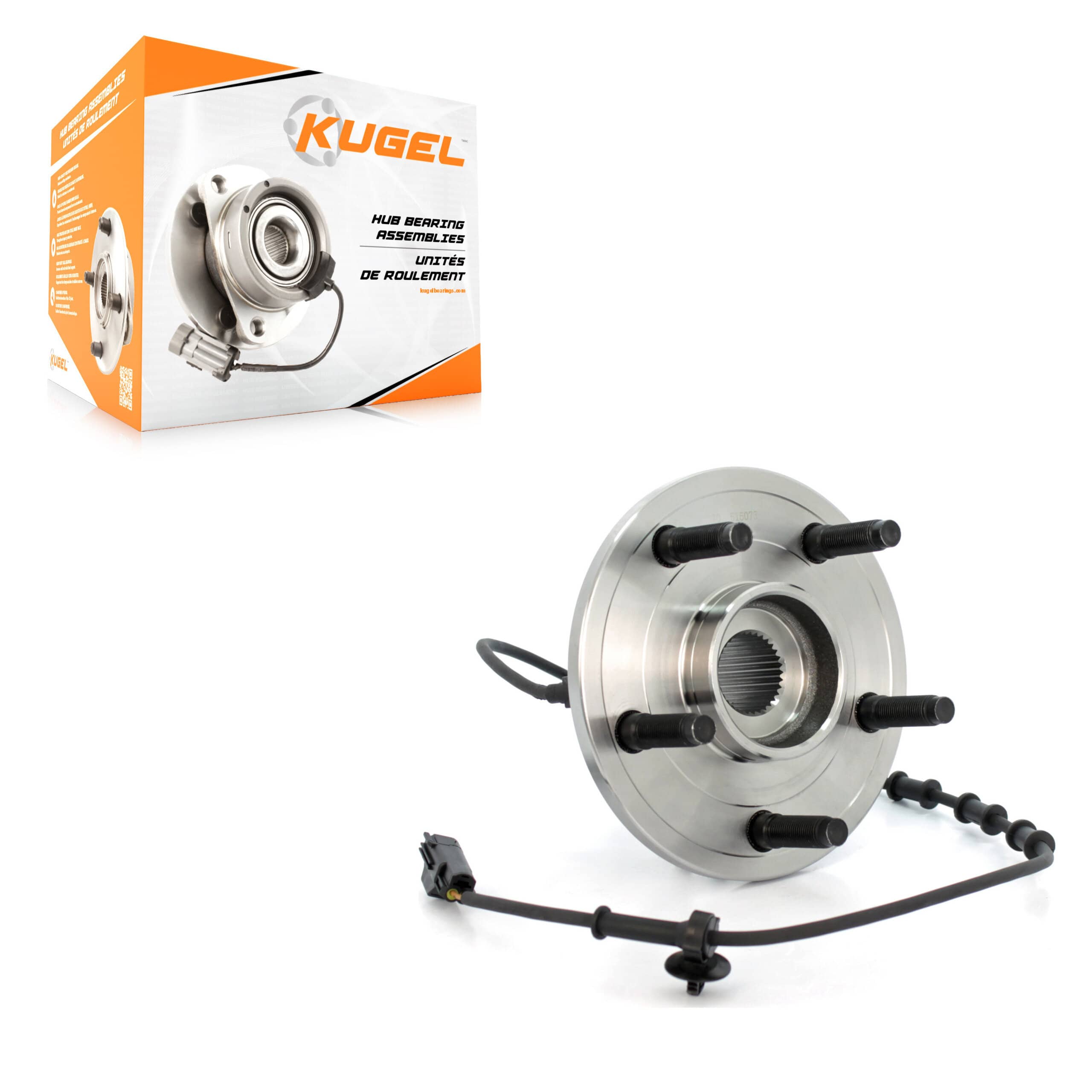 Kugel - 70-515073 - Front Wheel Bearing and Hub Assembly
