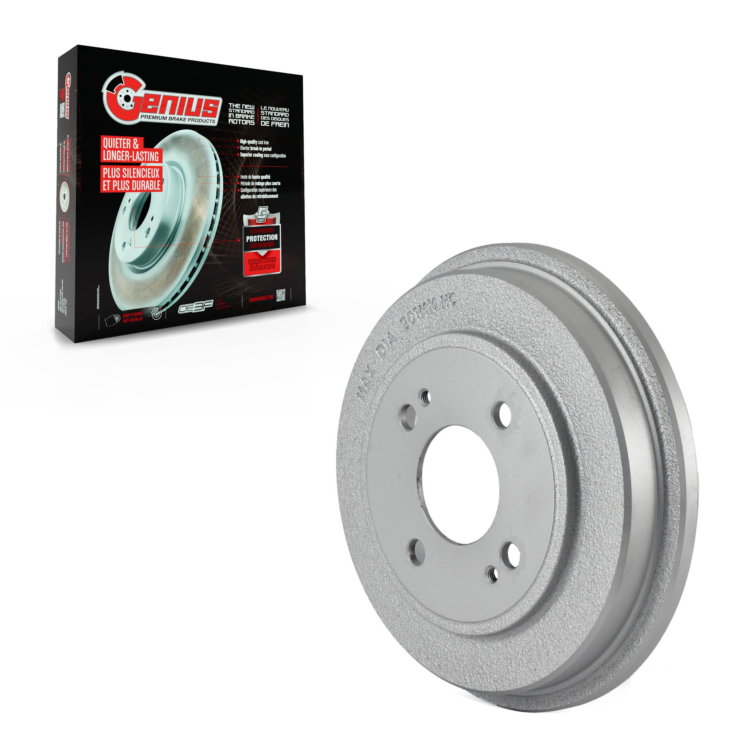 Genius - GCR-9724 - Rear Brake Drum