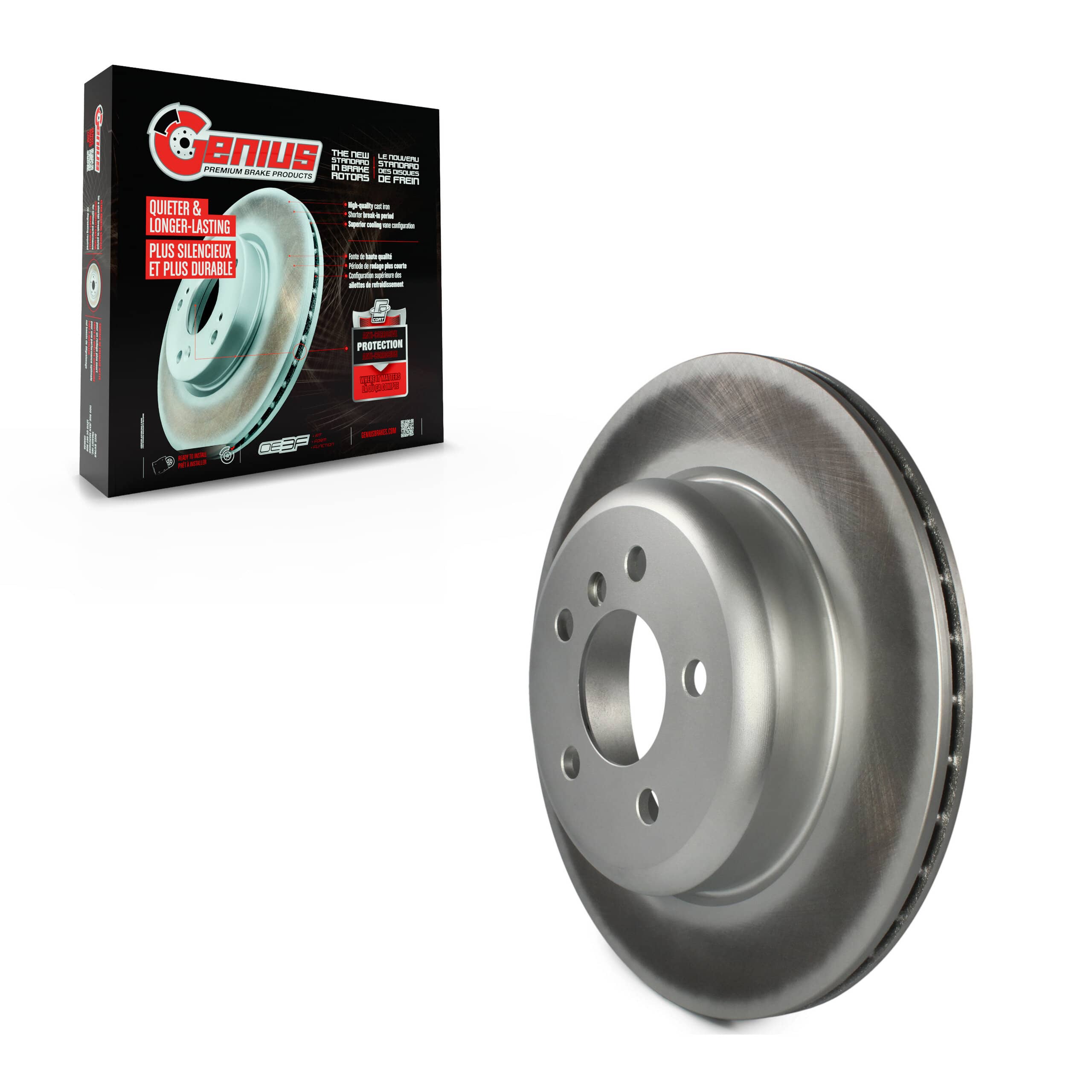 Genius - GCR-G8135 - Rear Disc Brake Rotor