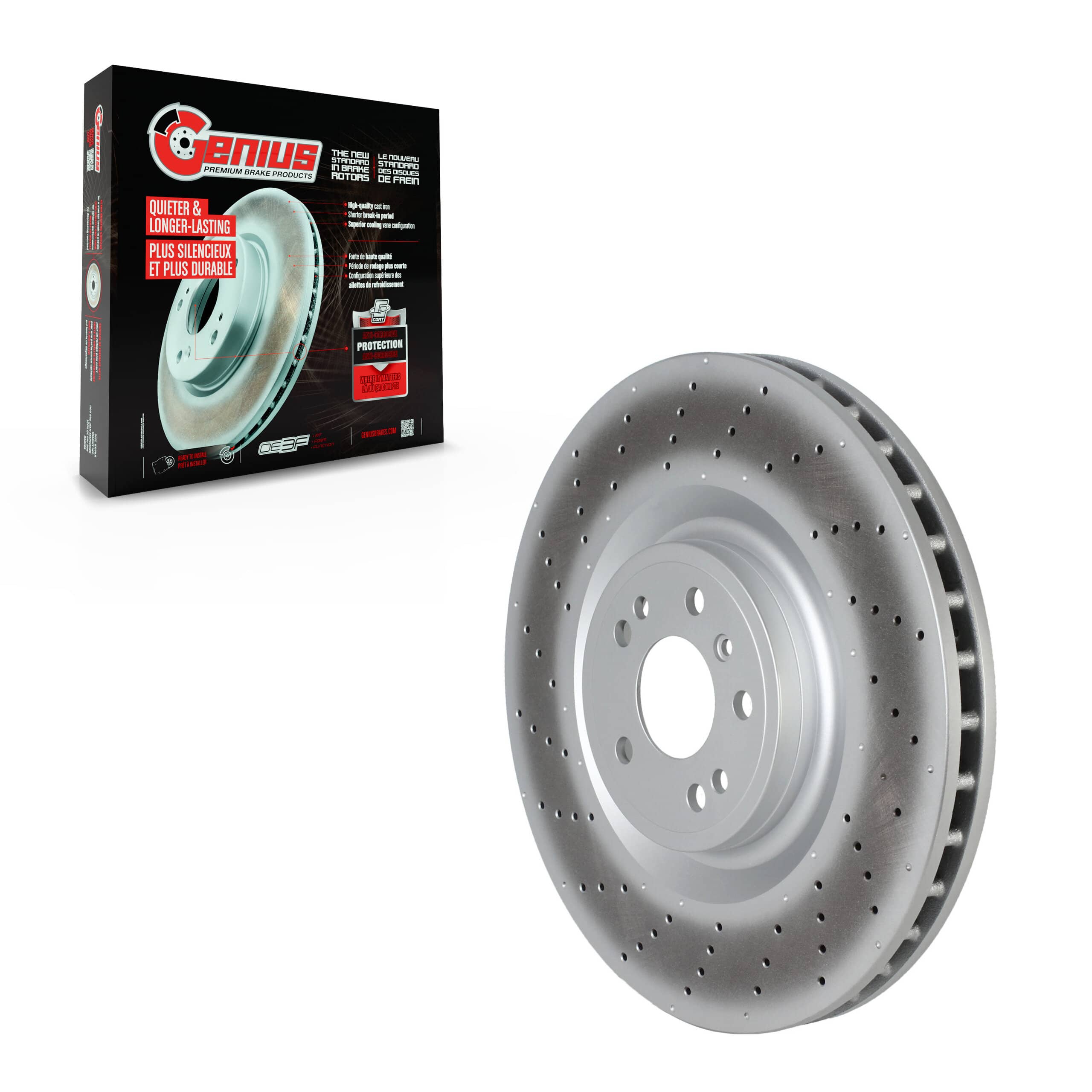 Genius - GCR-G8245OE - Front Disc Brake Rotor