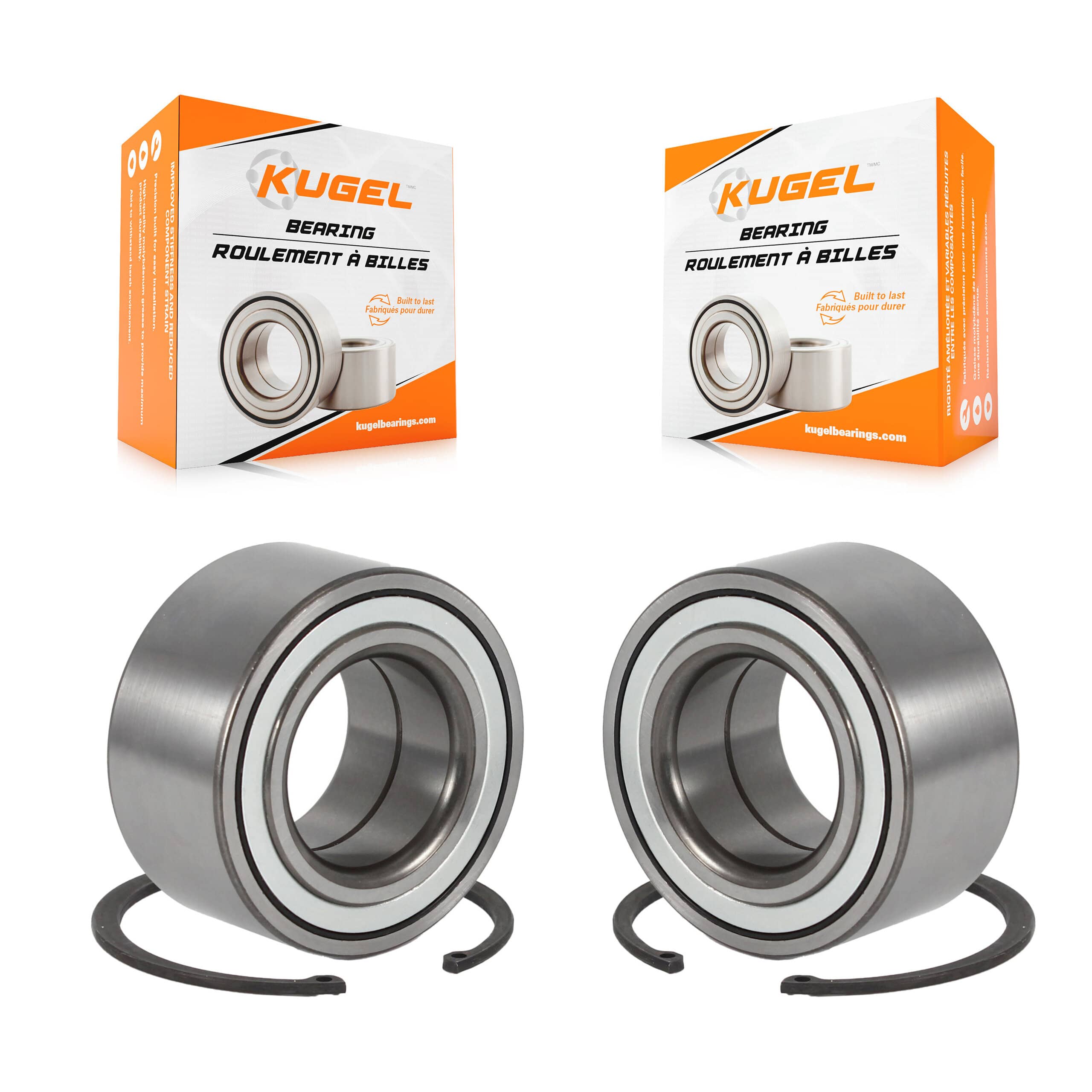Kugel - K70-100537 - Front Wheel Bearing Kits