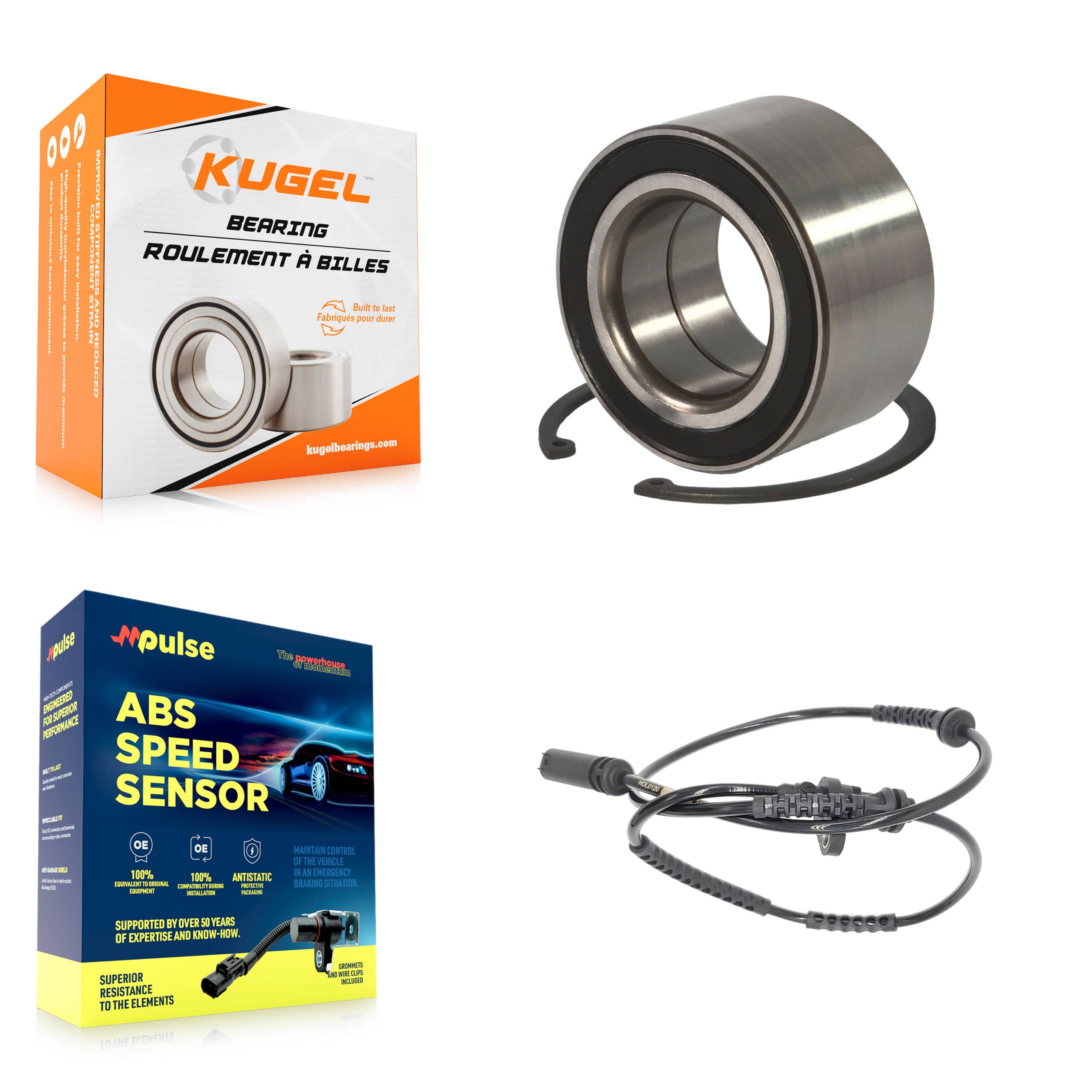 Kugel - K7S-100260 - Front Wheel Bearing Kits