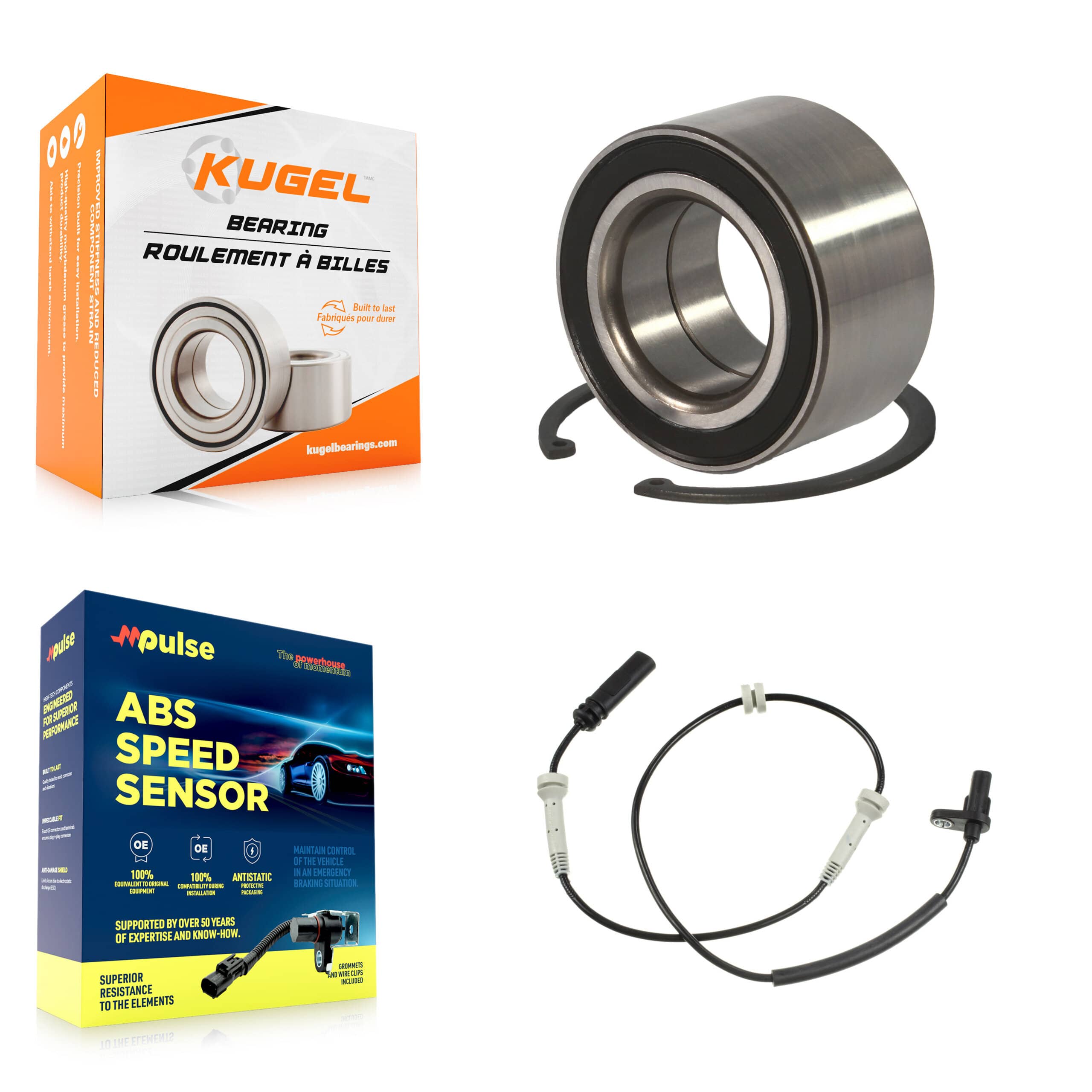 Kugel - K7S-100273 - Front Wheel Bearing Kits