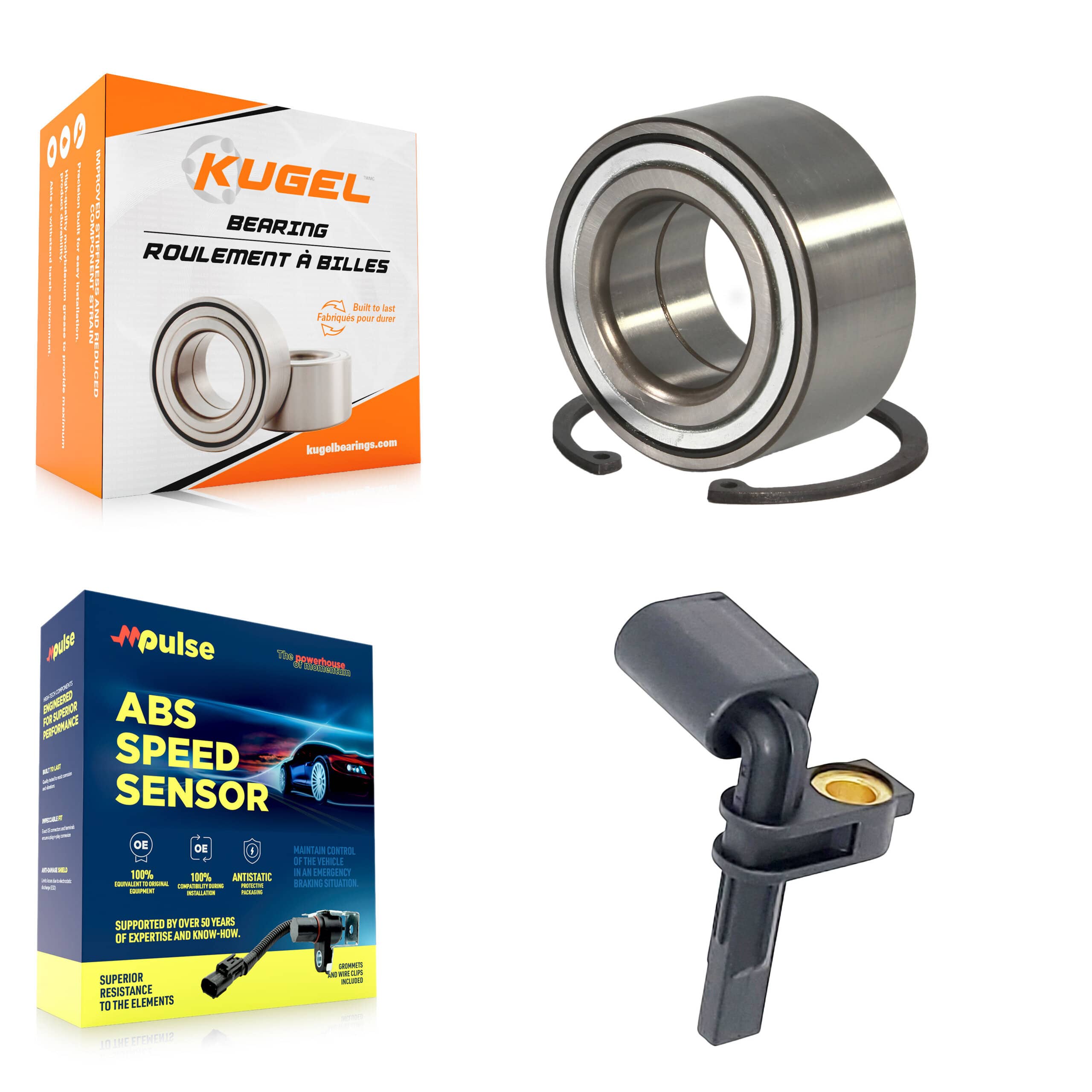 Kugel - K7S-100301 - Front Wheel Bearing Kits