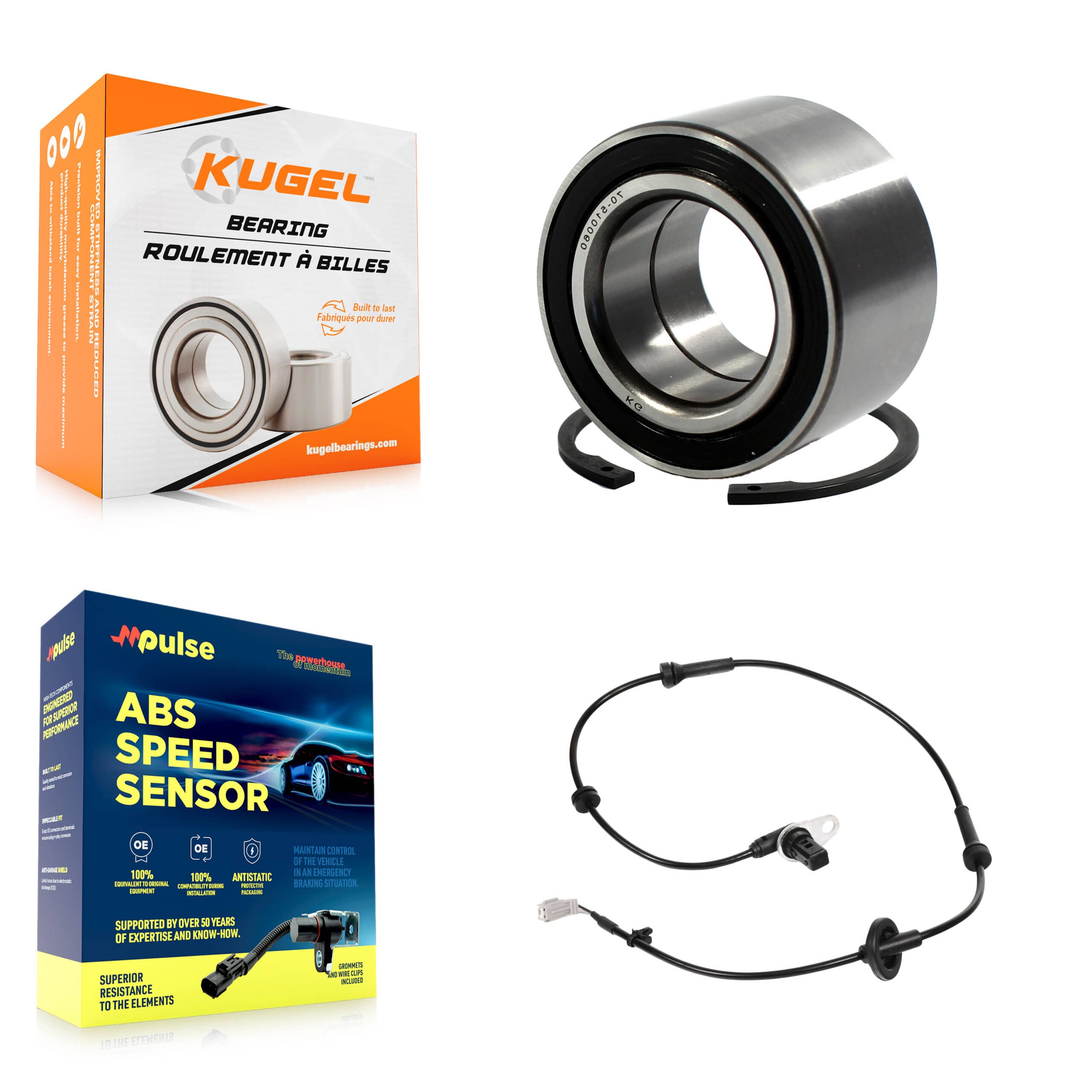 Kugel - K7S-102124 - Front Wheel Bearing Kits