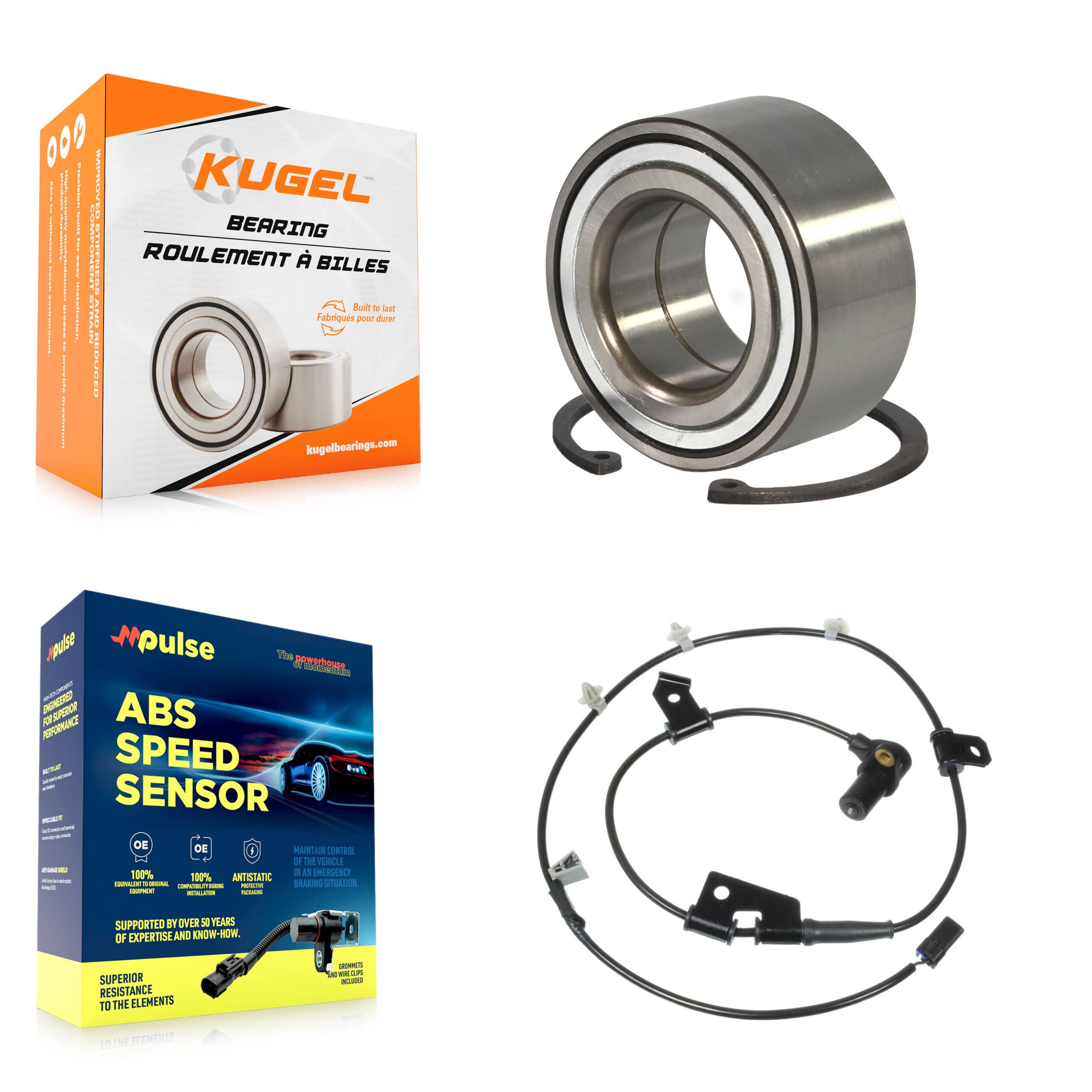 Kugel - K7S-102129 - Front Wheel Bearing Kits