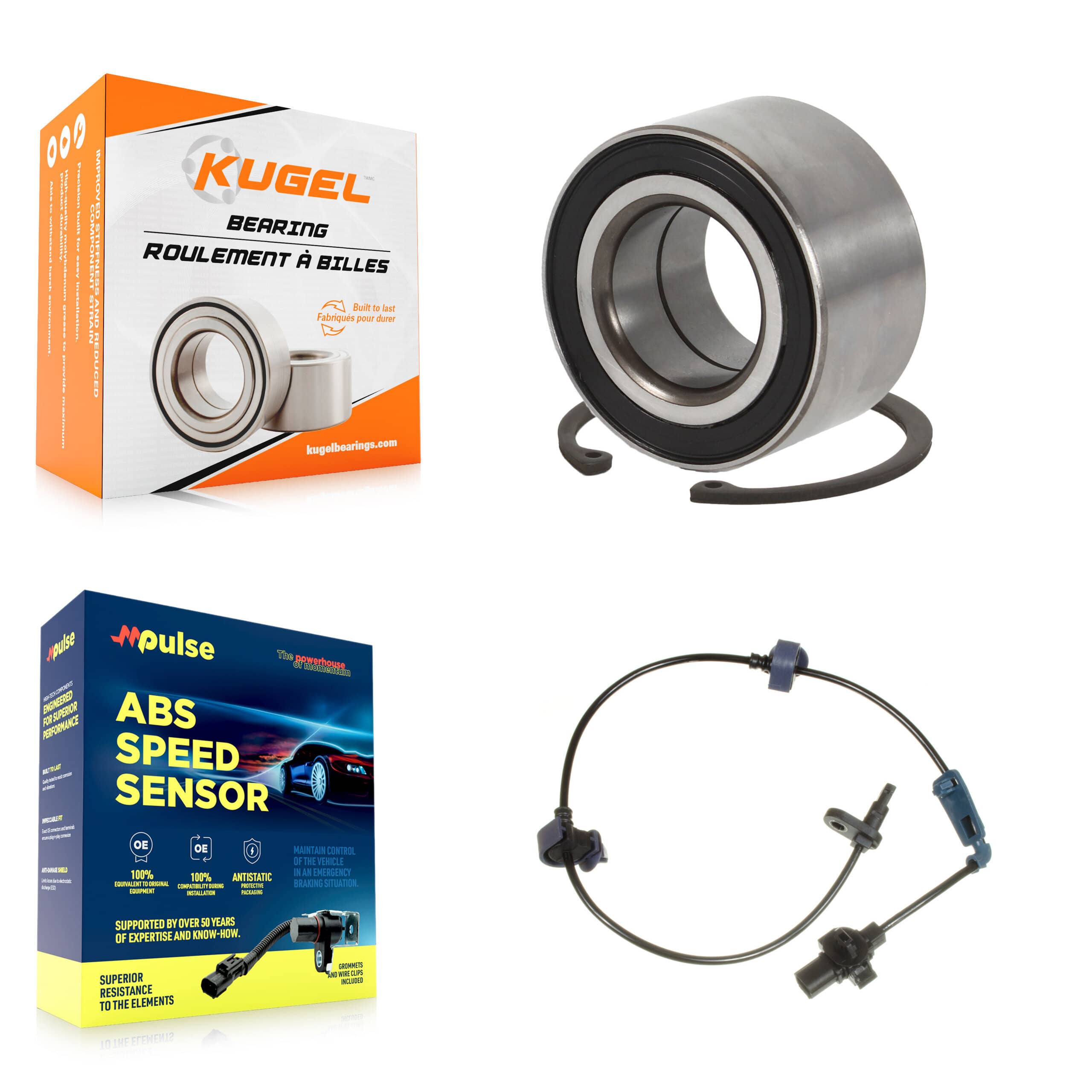 Kugel - K7S-102153 - Front Wheel Bearing Kits