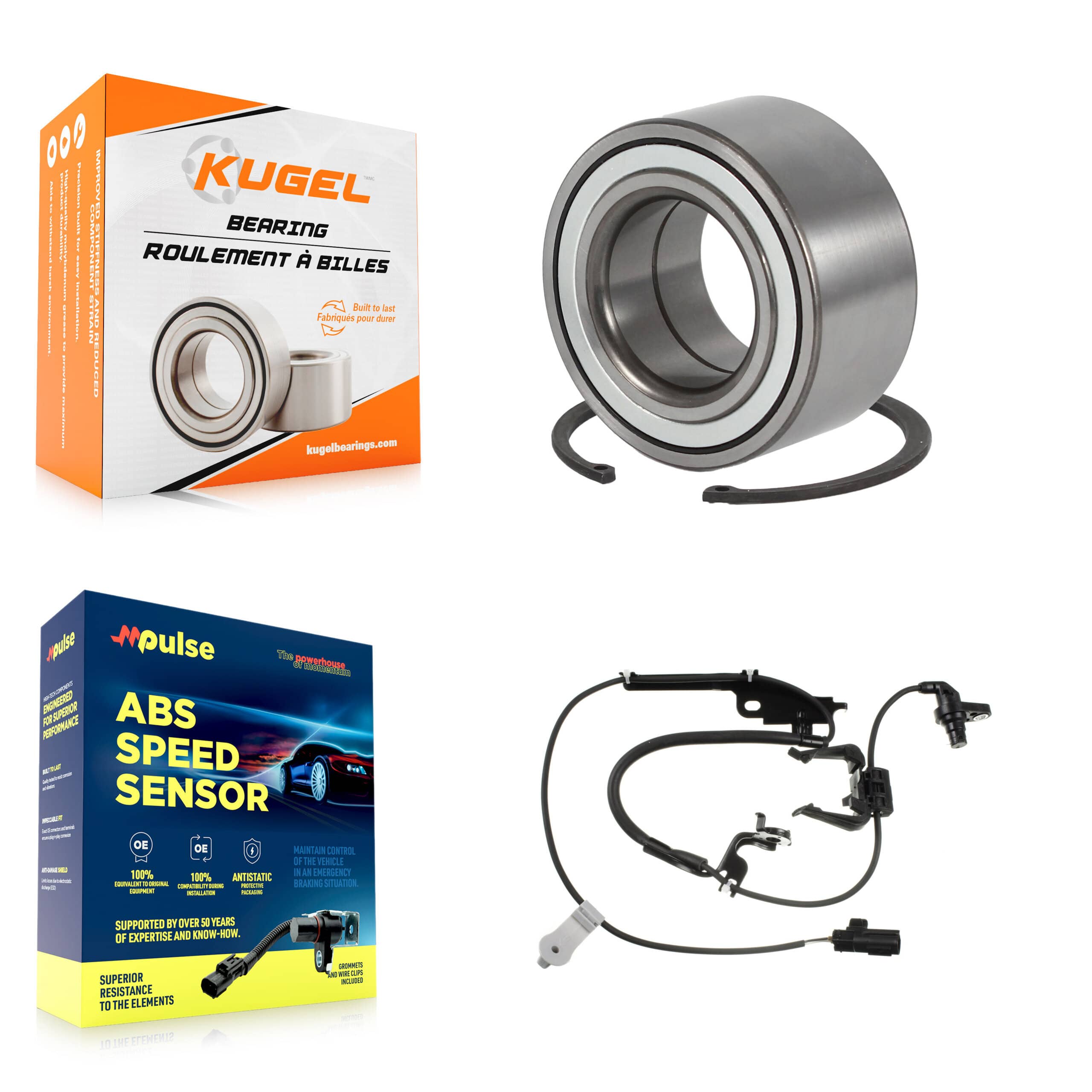 Kugel - K7S-102196 - Front Wheel Bearing Kits