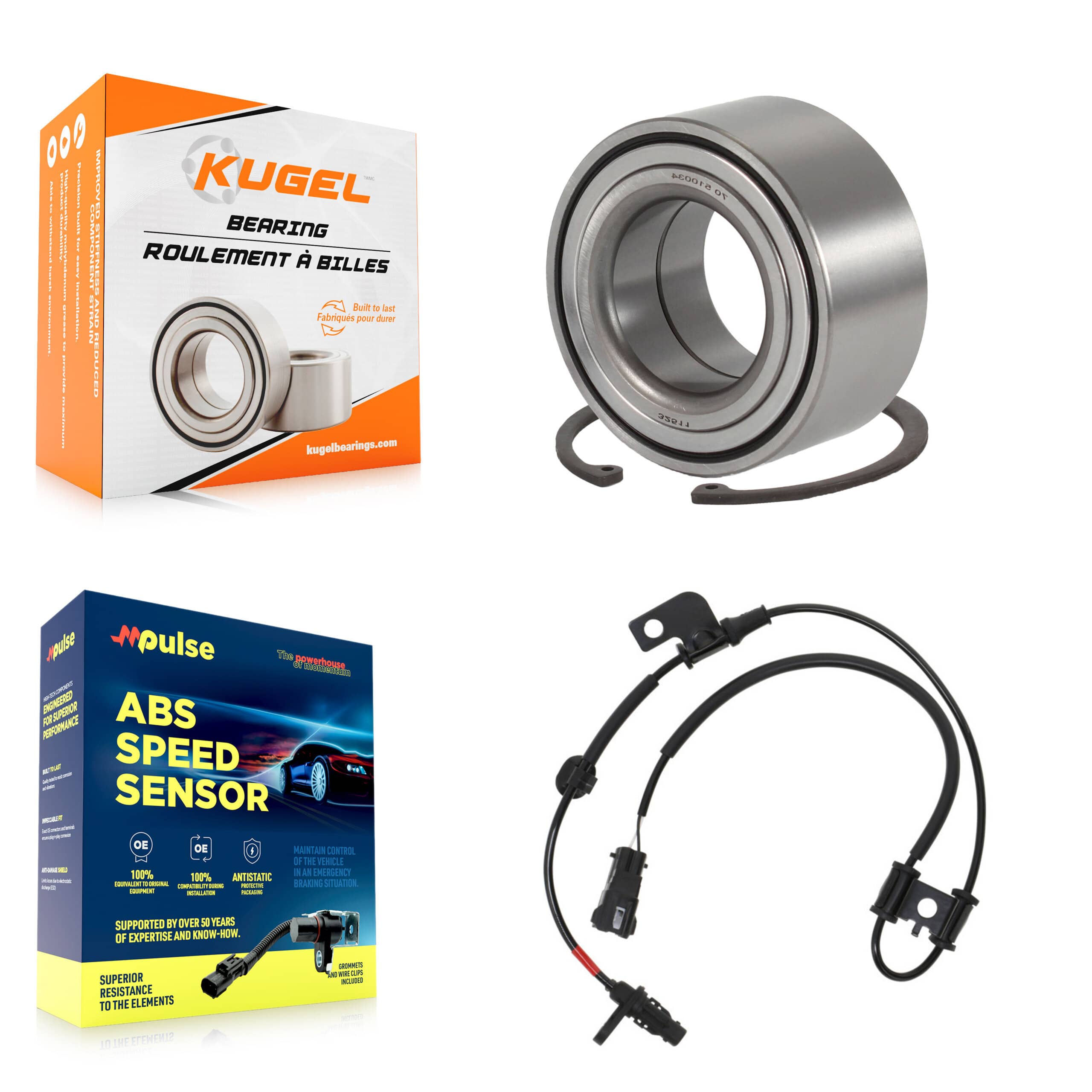 Kugel - K7S-102201 - Front Wheel Bearing Kits