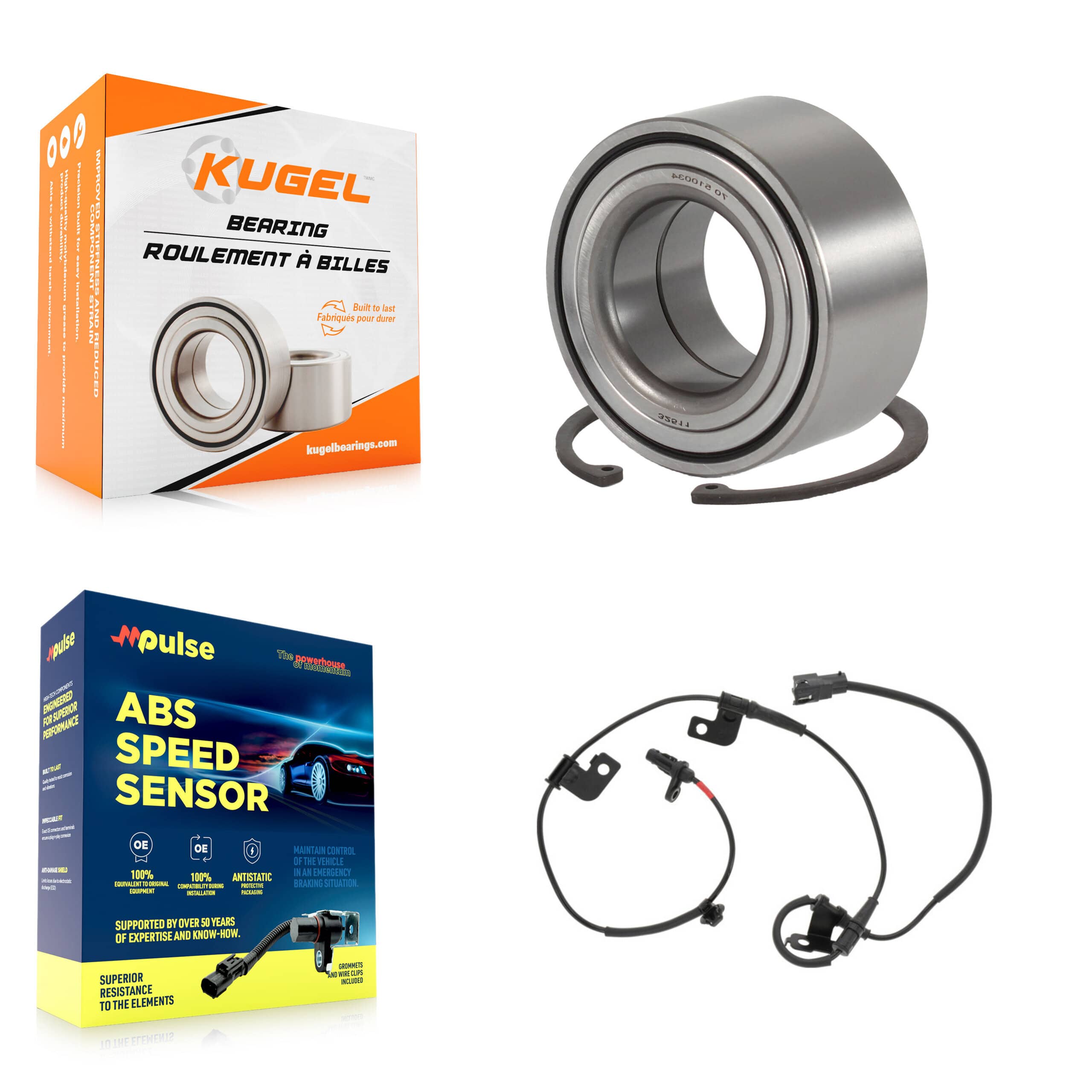 Kugel - K7S-102202 - Front Wheel Bearing Kits