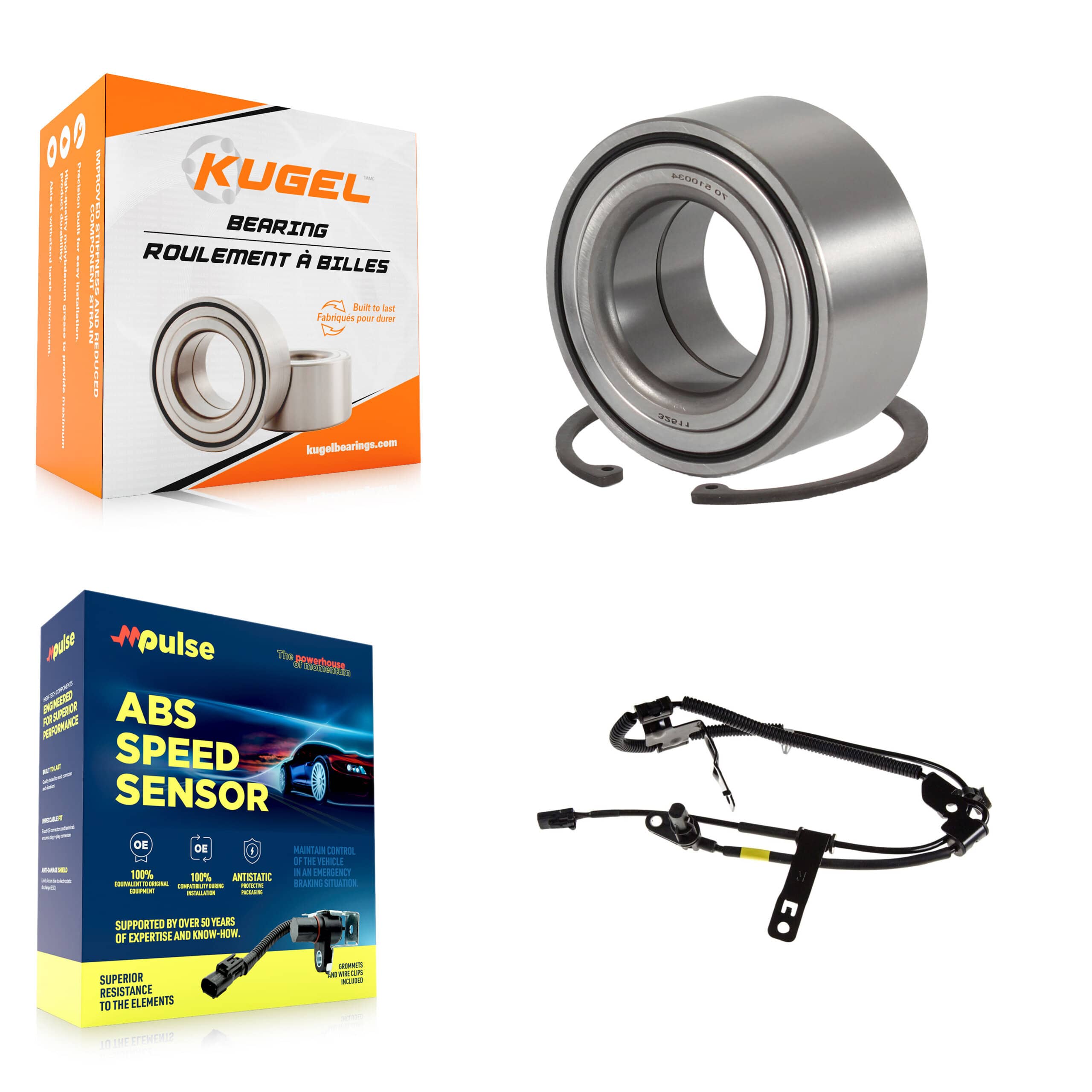 Kugel - K7S-102207 - Front Wheel Bearing Kits