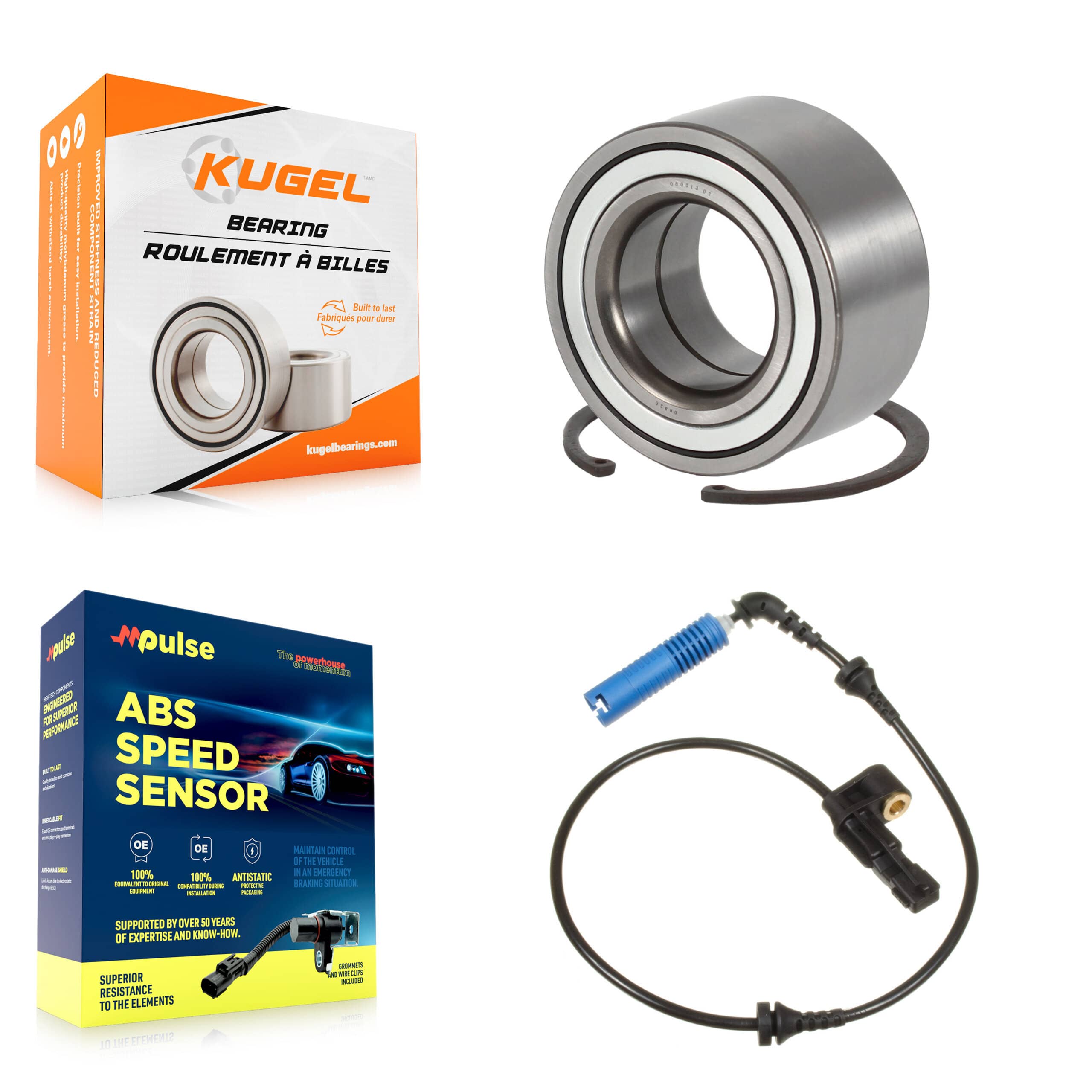 Kugel - K7S-102676 - Front Wheel Bearing Kits