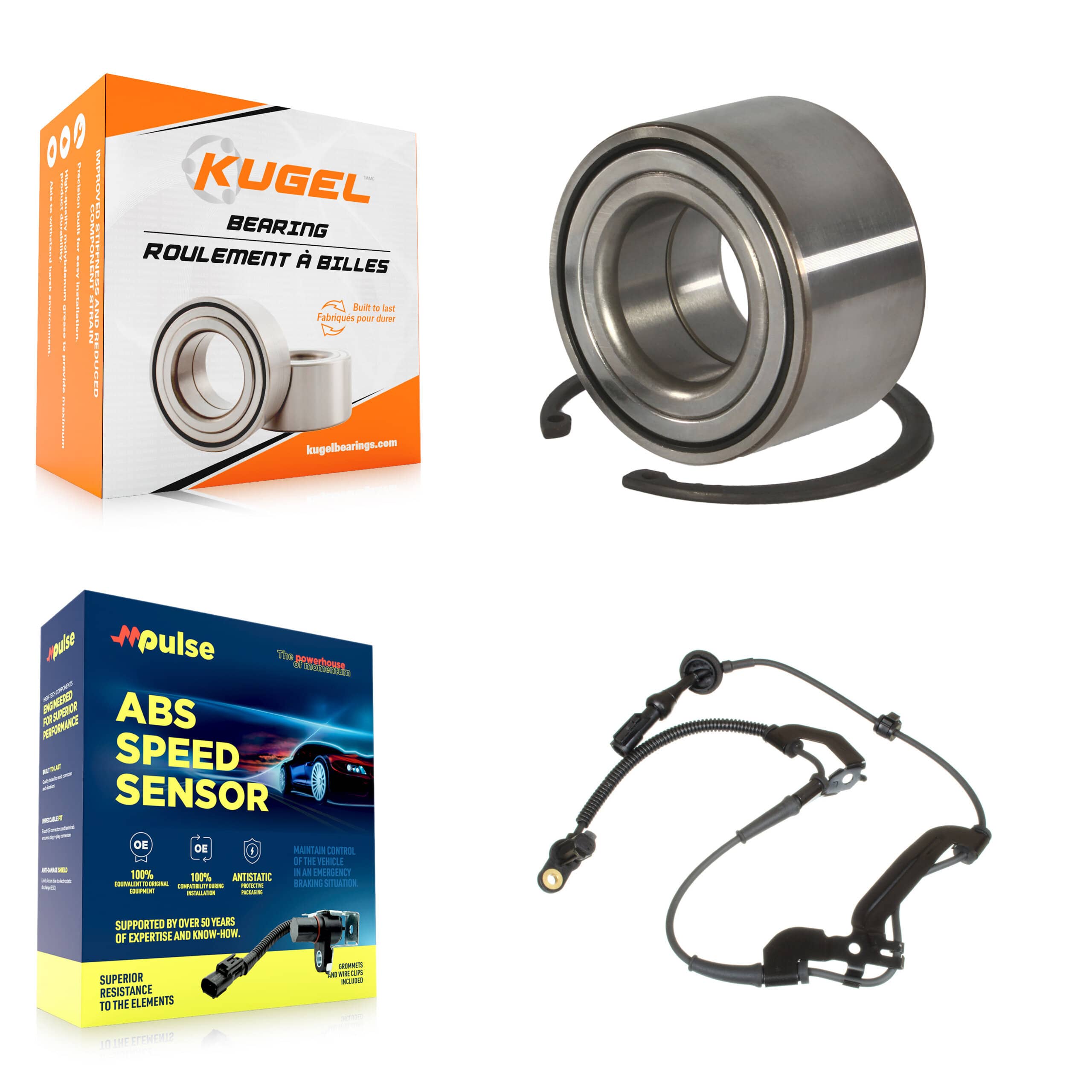 Kugel - K7S-102685 - Front Wheel Bearing Kits