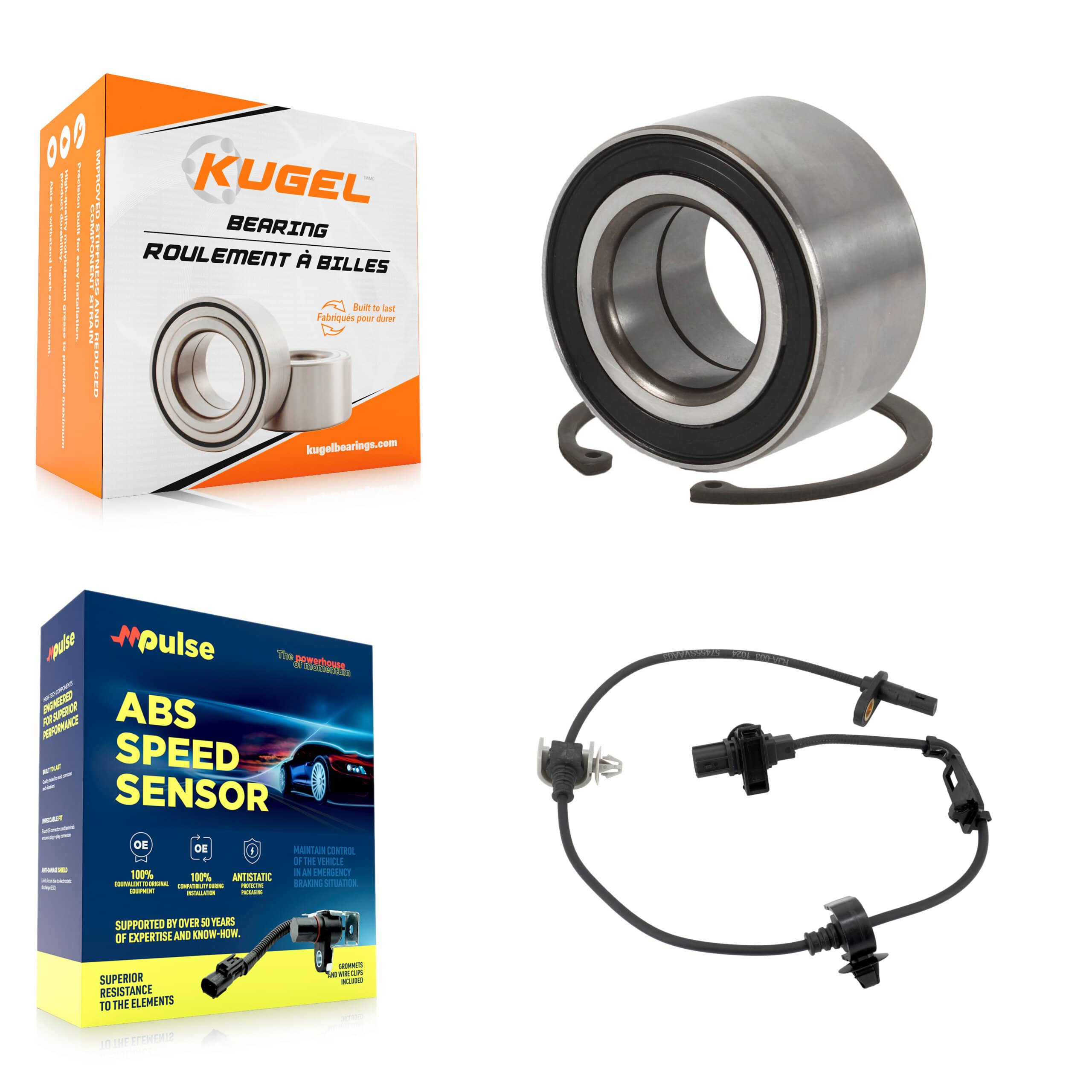 Kugel - K7S-102711 - Front Wheel Bearing Kits