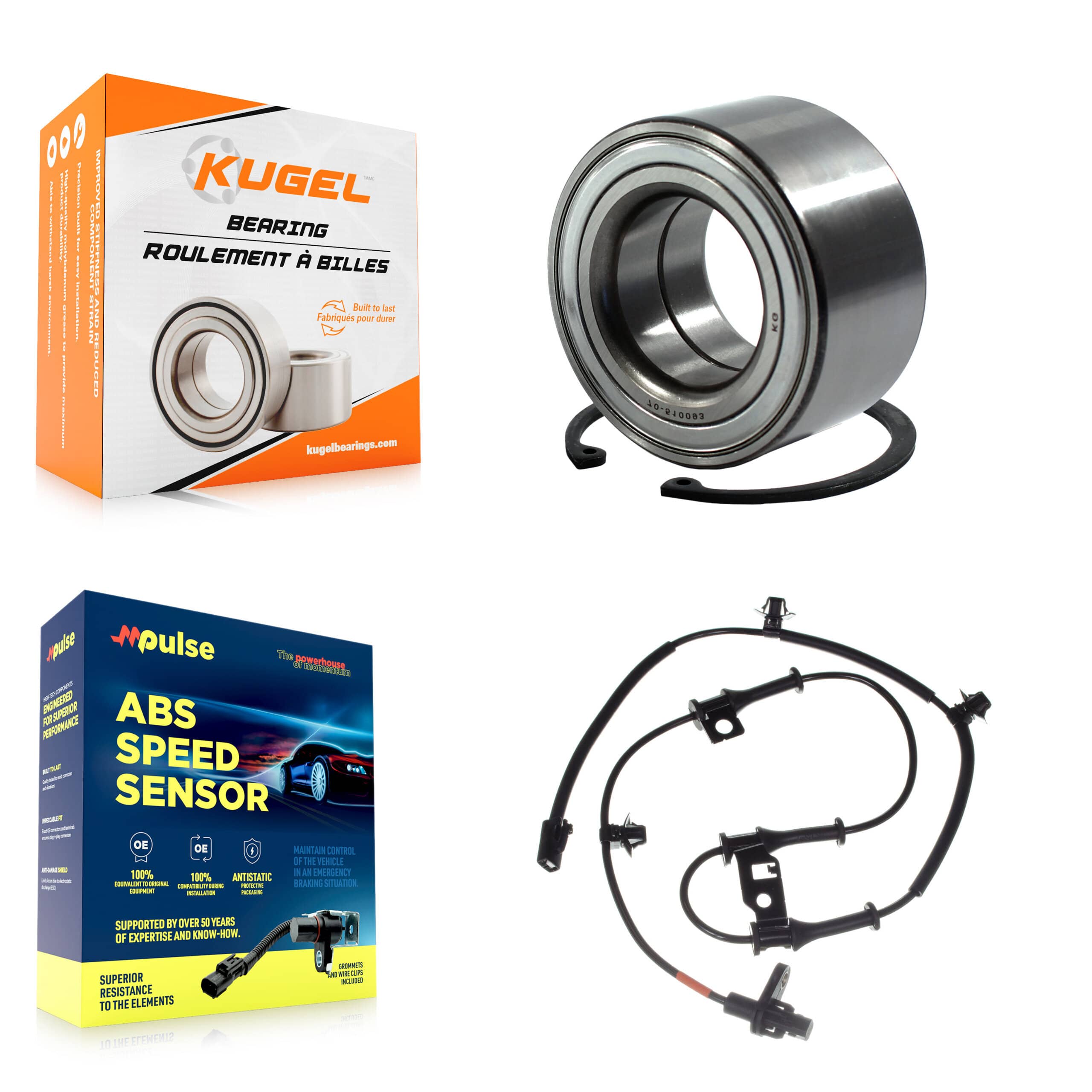 Kugel - K7S-102725 - Front Wheel Bearing Kits