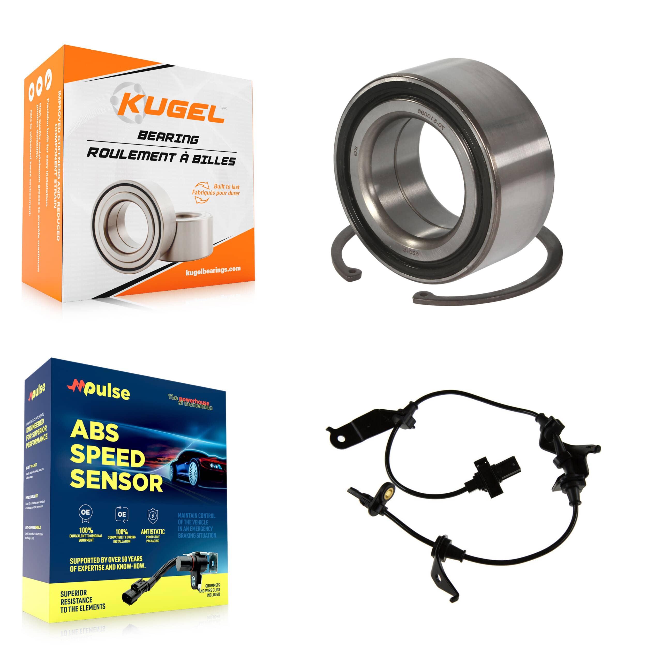 Kugel - K7S-102734 - Front Wheel Bearing Kits