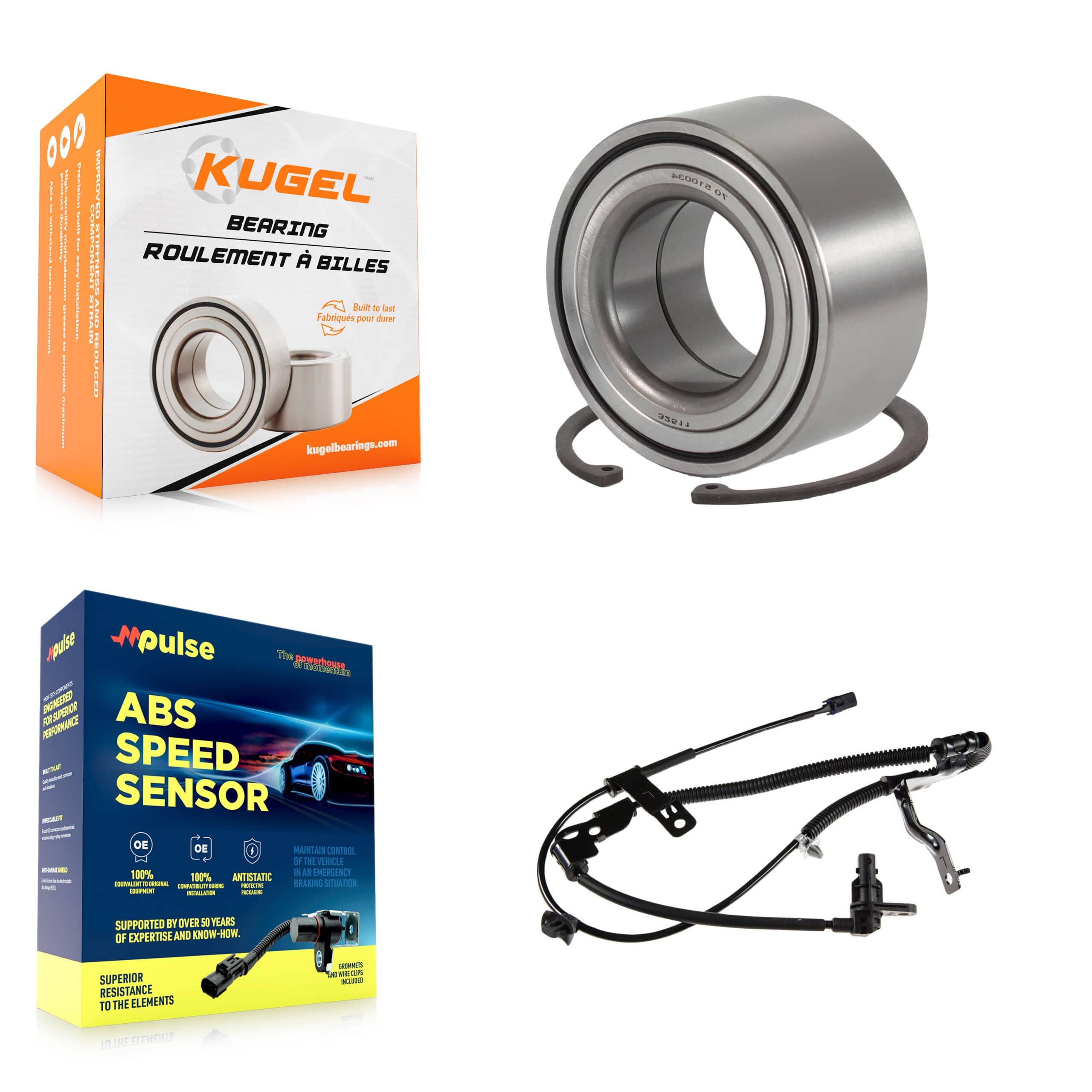 Kugel - K7S-102762 - Front Wheel Bearing Kits