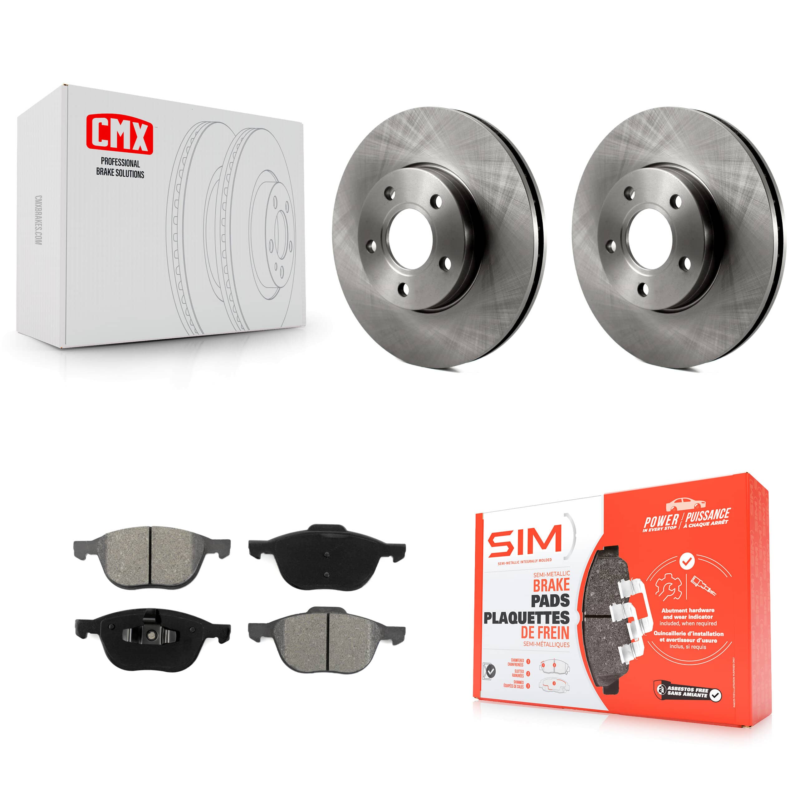 Transit Auto - K8S-100172 - Front Disc Brake Kits