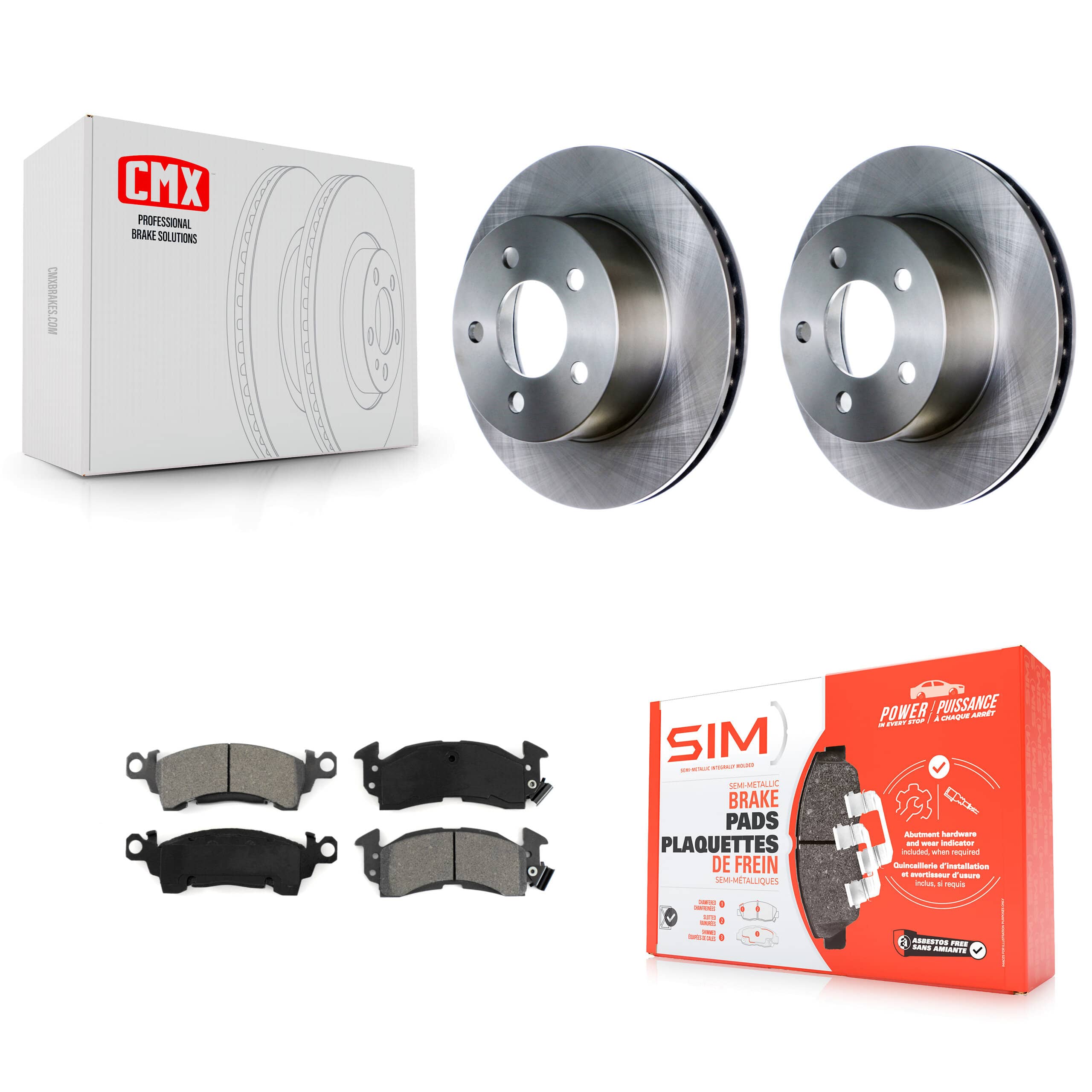 Transit Auto - K8S-100182 - Front Disc Brake Kits